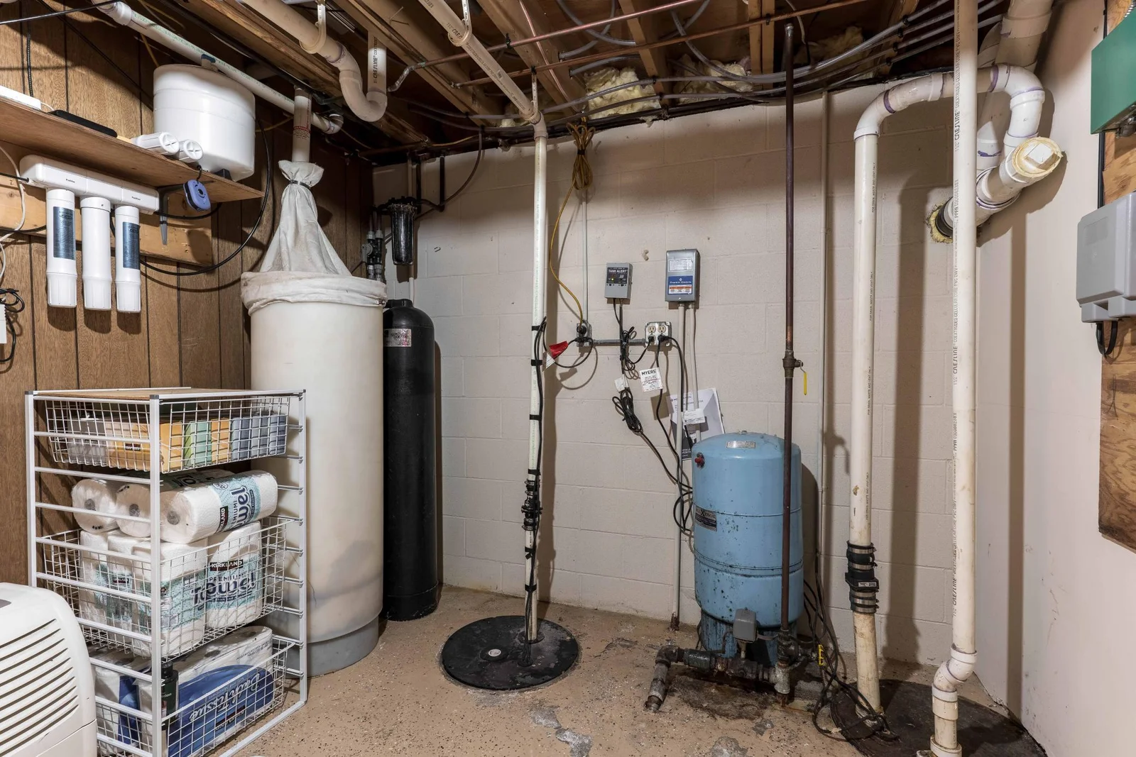 in floor heat with Drain Tile
