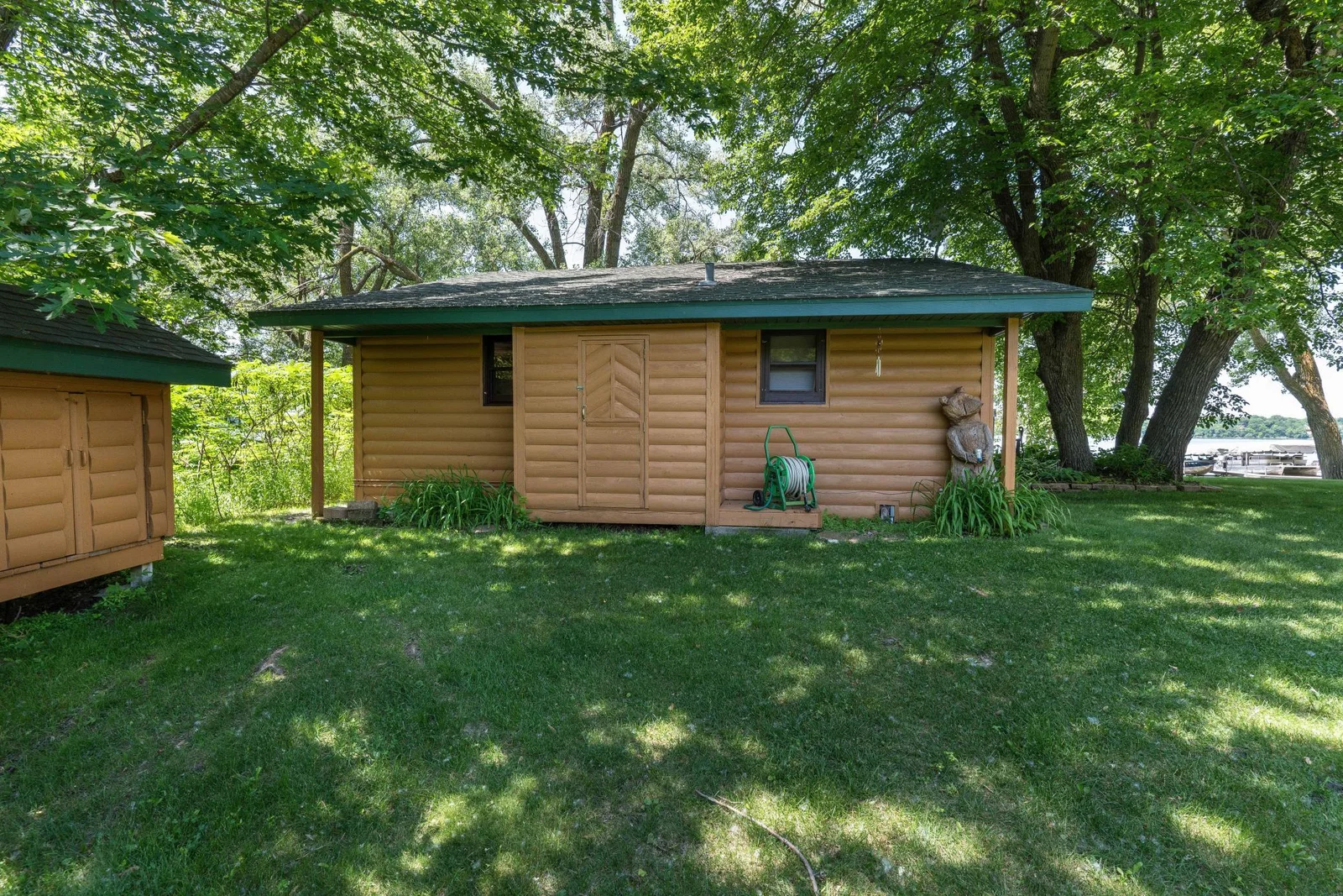 Back Side of Bunk House.