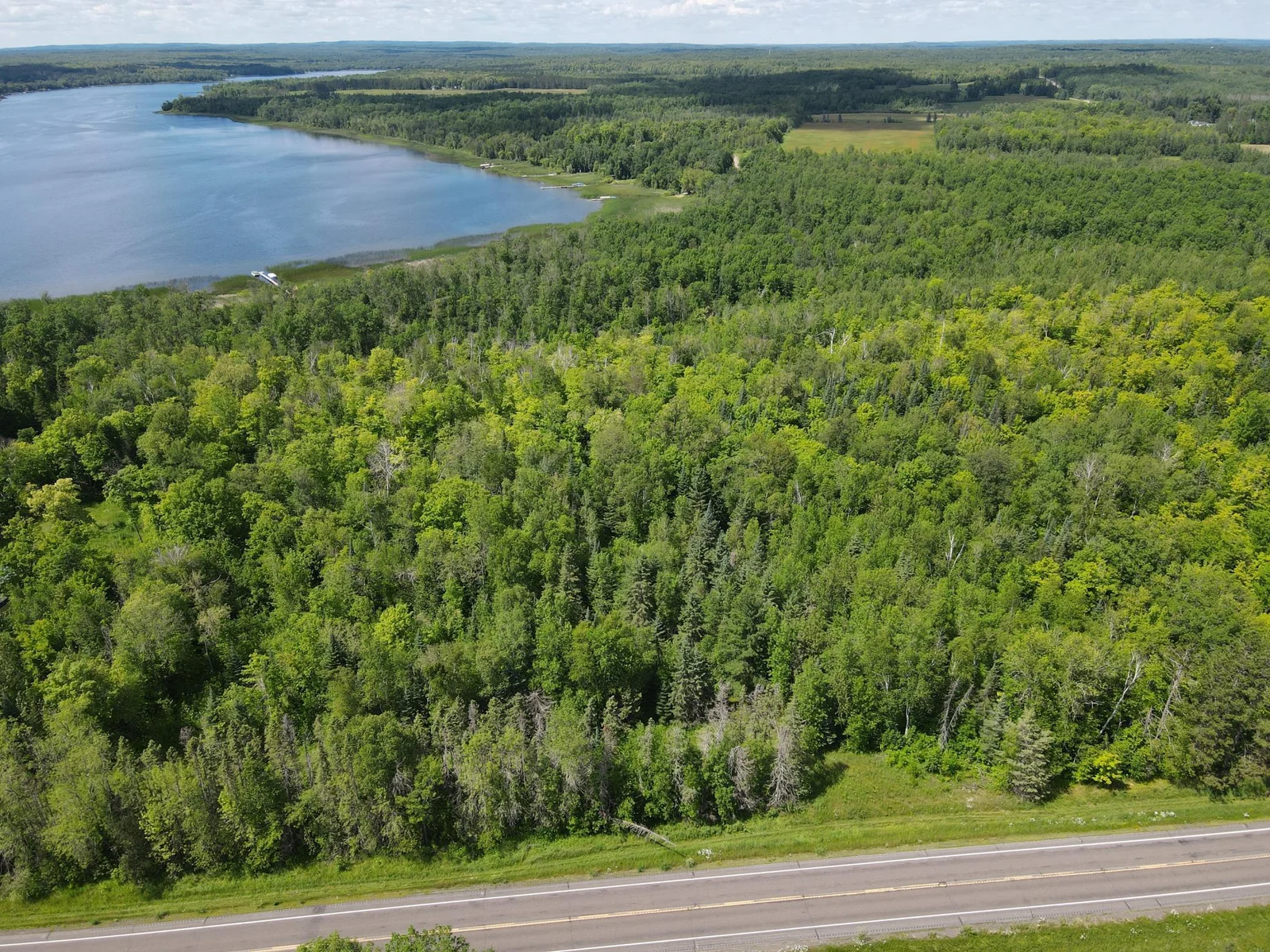 Facing North