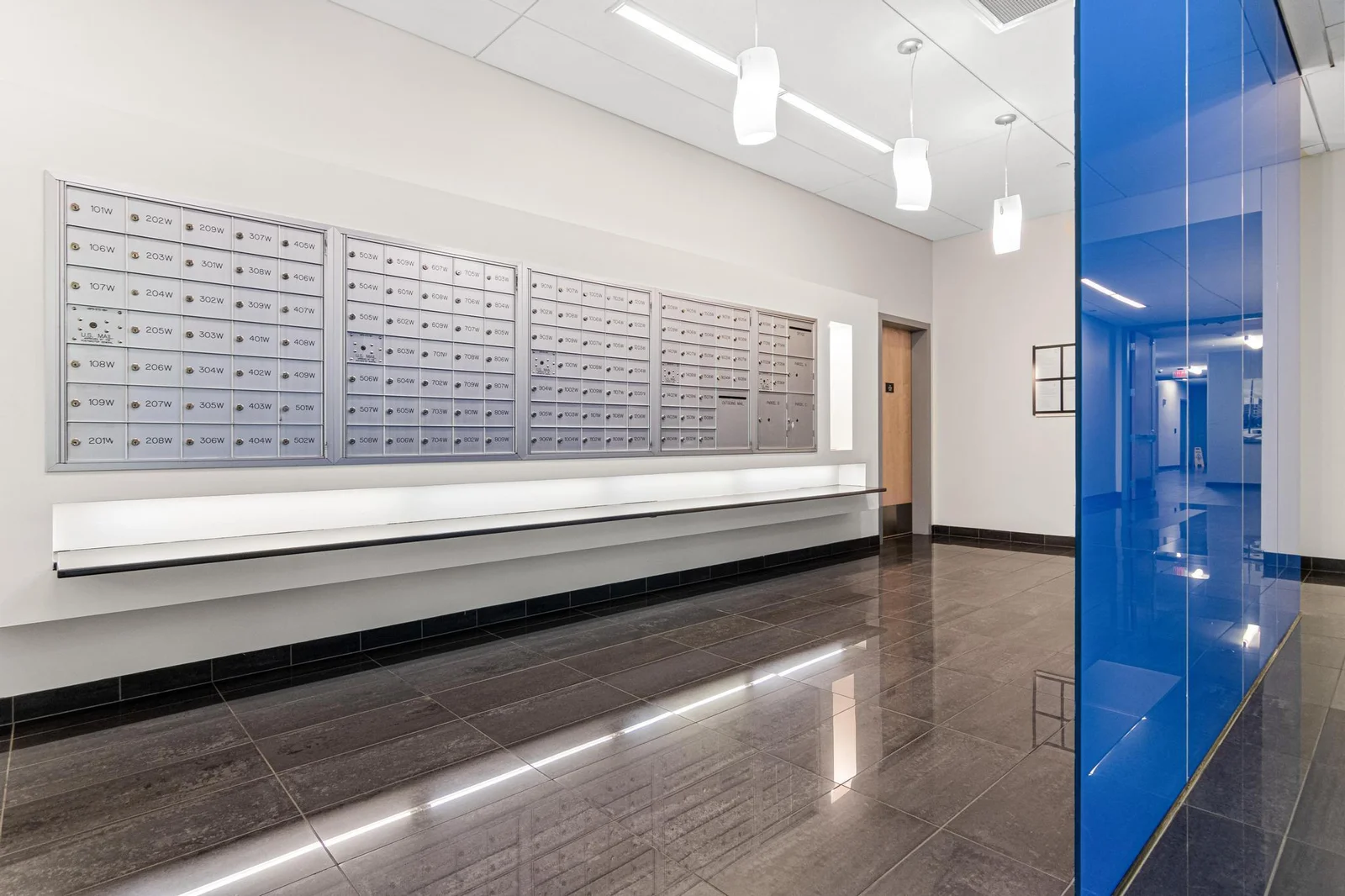 Mail & Package Room West Building