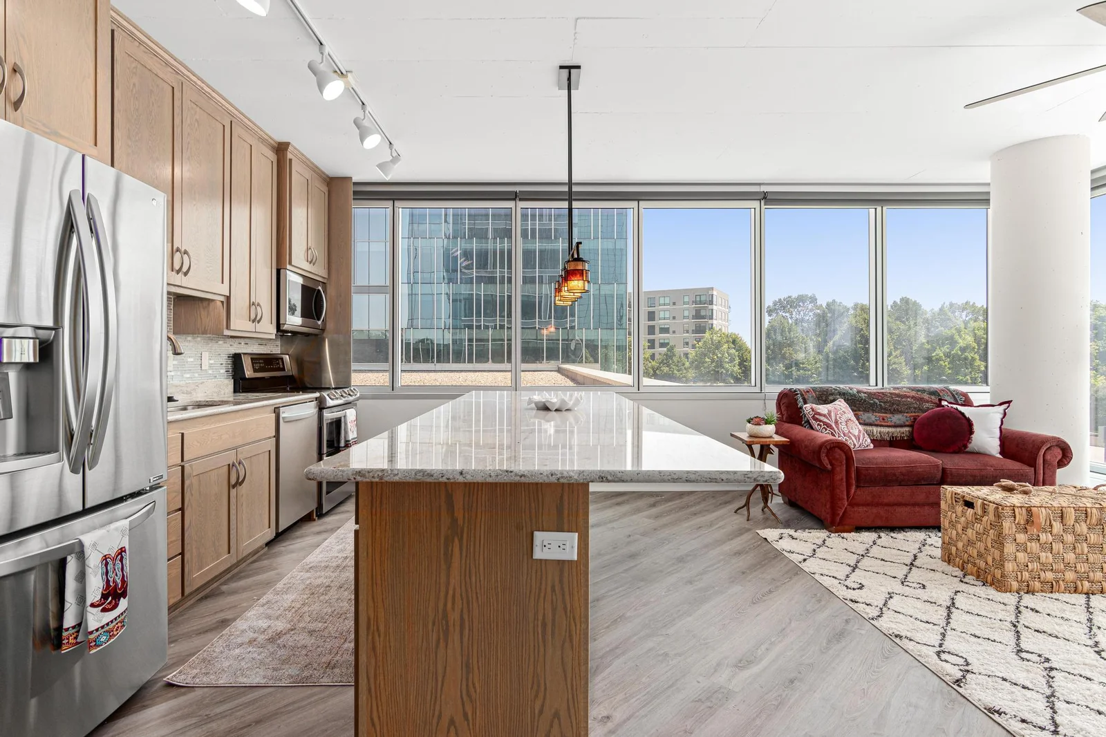 Great Views From ALL Floor-To-Ceiling Windows
