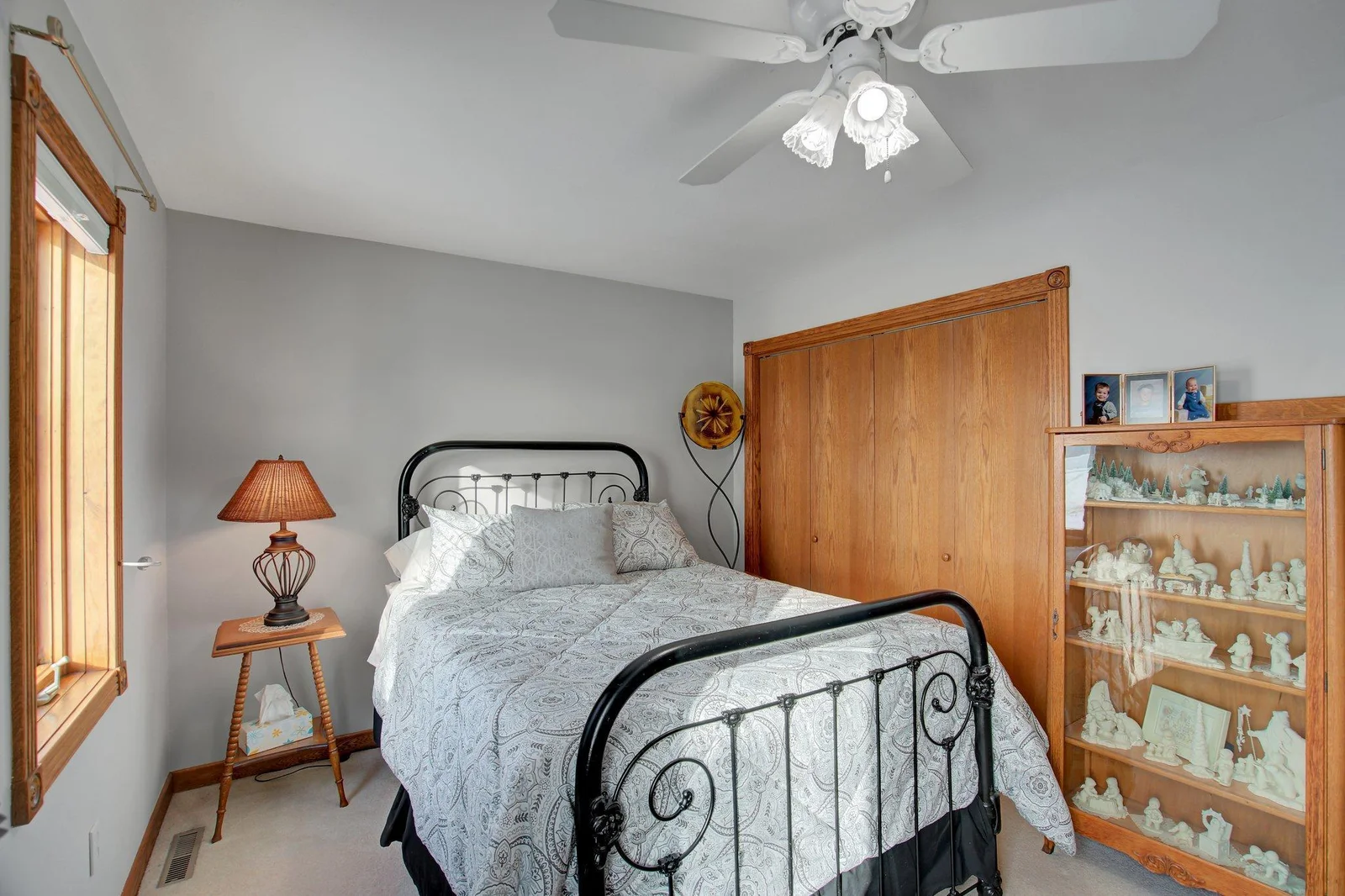 Third Bedroom on upper level with southern facing windows