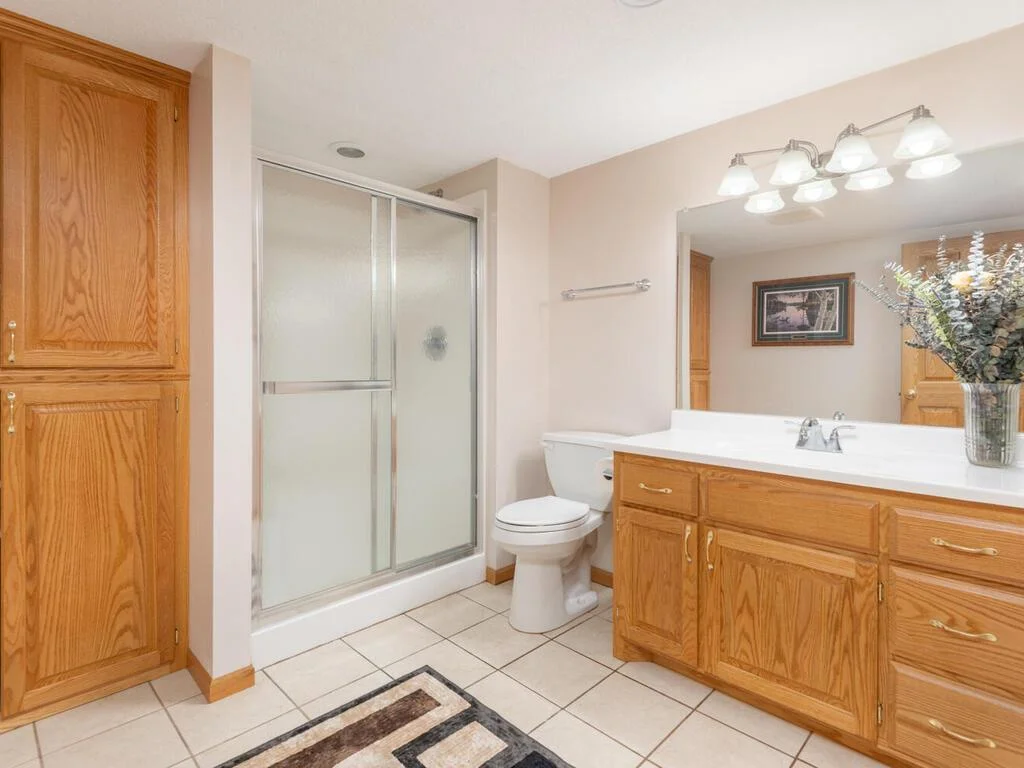 Lower level 3/4 Bath has in-floor heat!