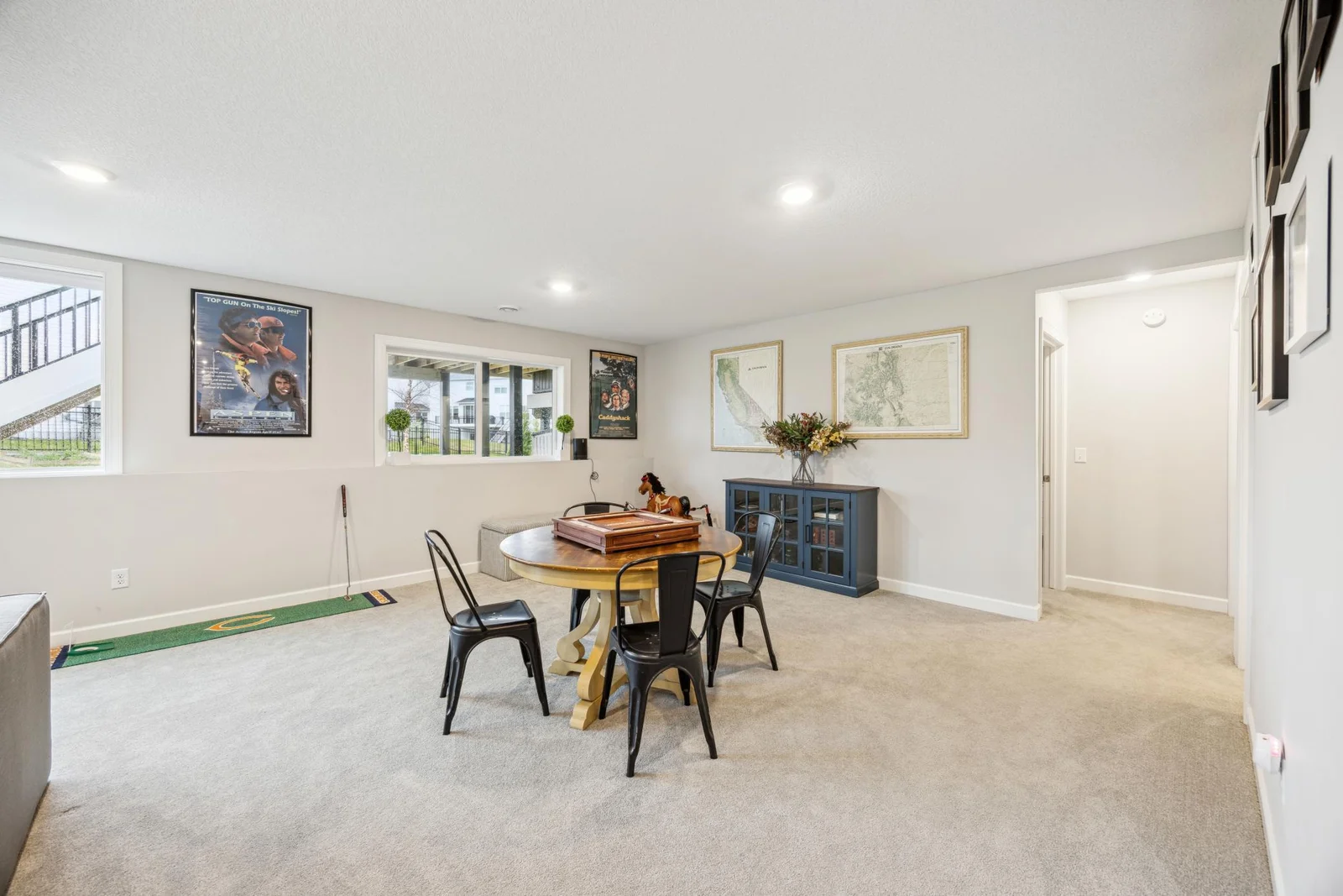 Lower Level - part of the huge family room.