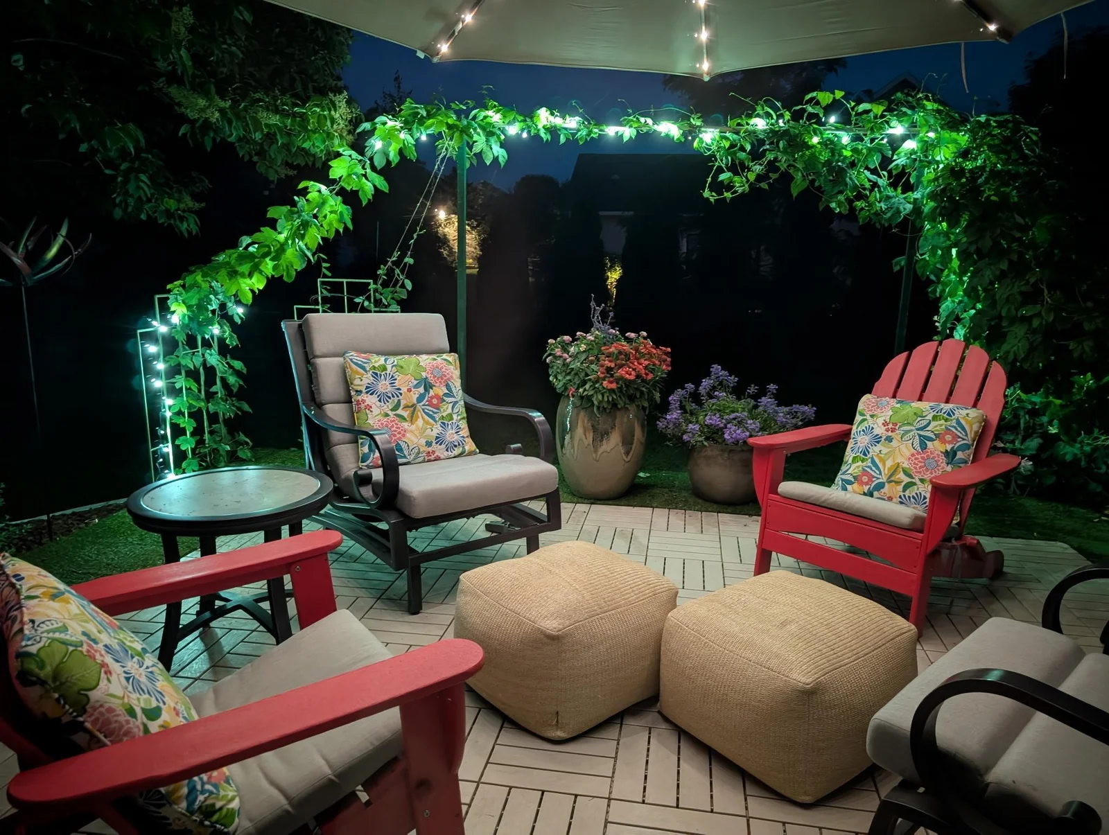 Summer evenings with nature as your inspiration.