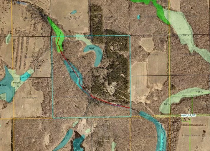 Mayo Creek & Wetlands (SE 40 Acres not included)