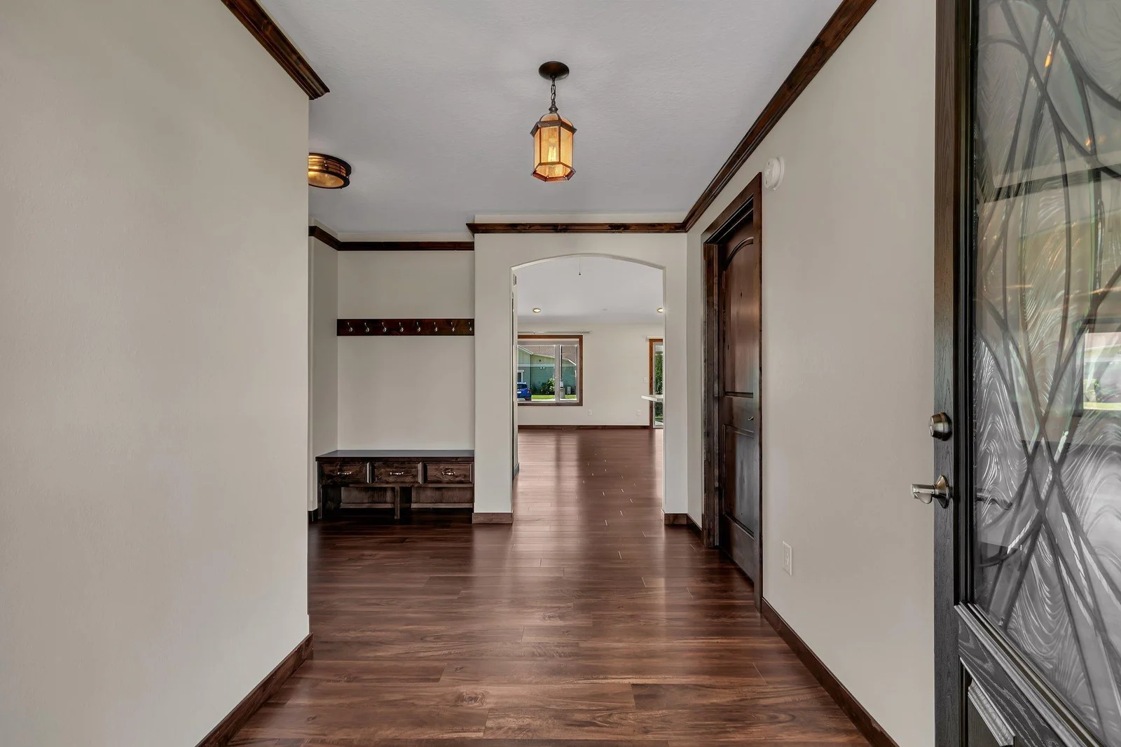 View from the front door