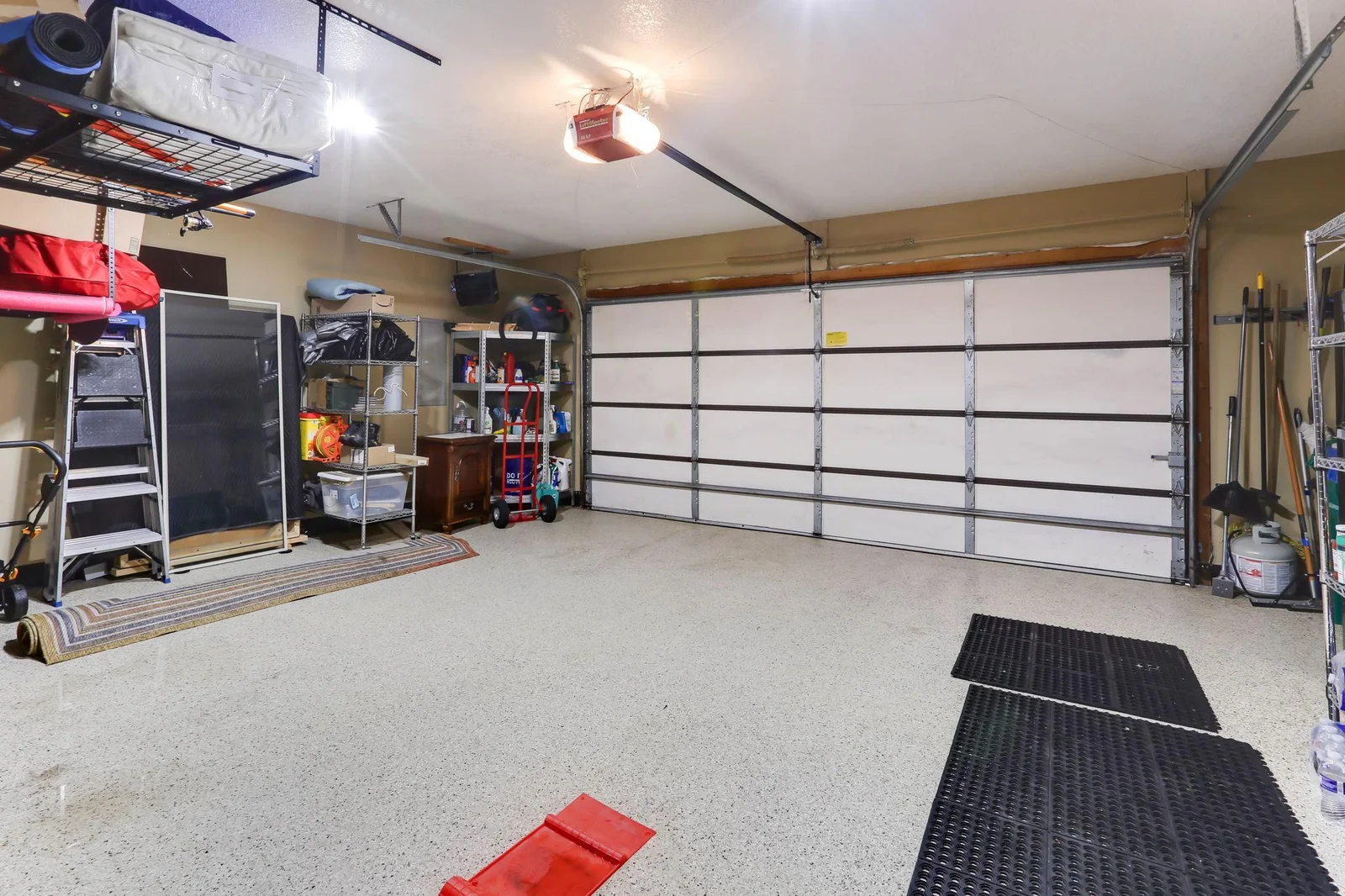 Epoxy floor garage