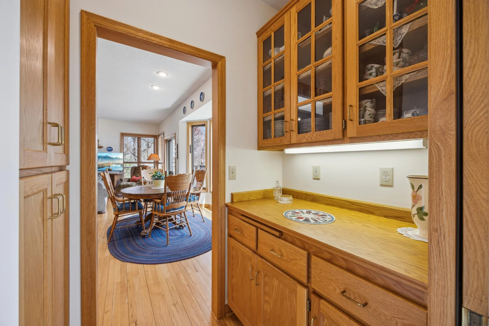 Butlers pantry off of Dining room.
