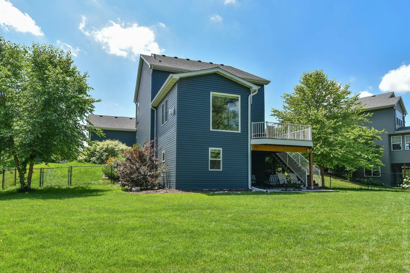 Rear view of your new home!