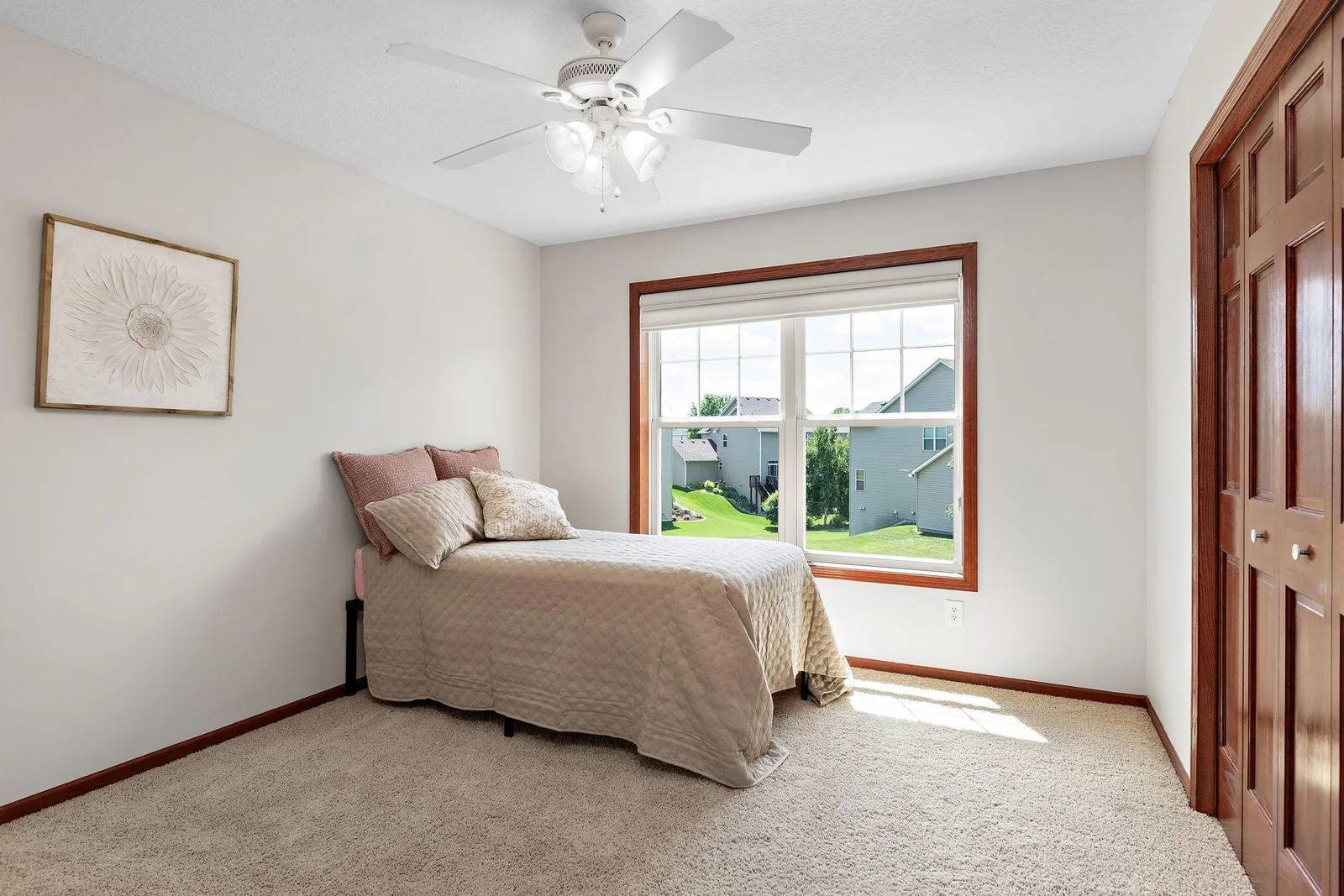 3rd Bedroom with ceiling fan Upper Level - 4 total on upper level!