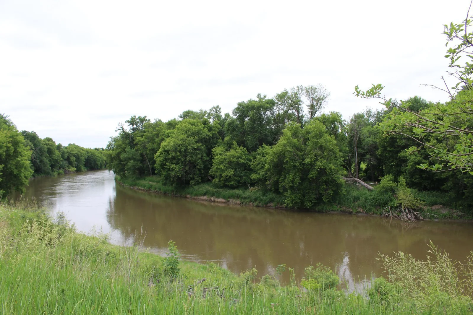 Beautiful views and easy access to the Red River