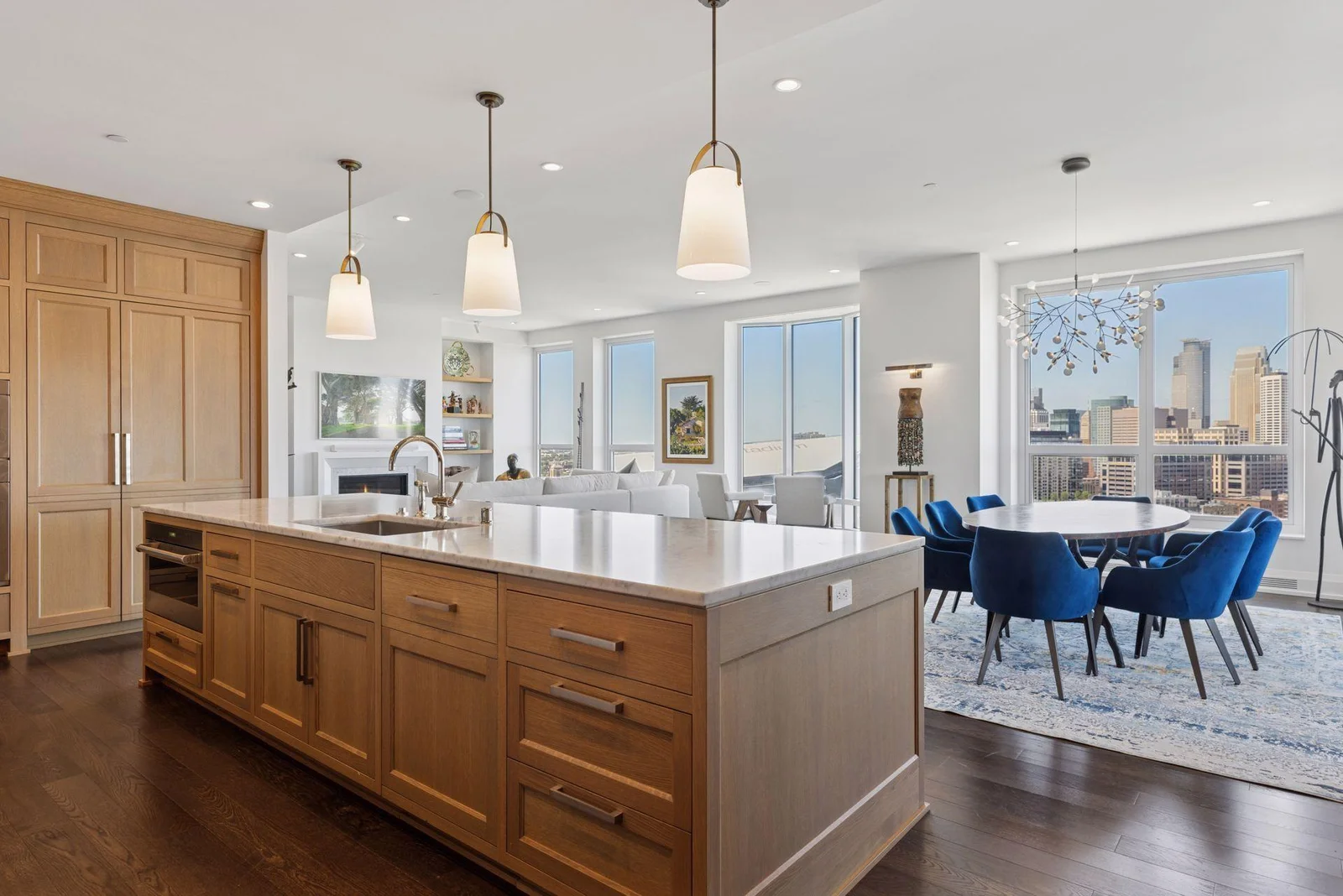 Carrara Marble countertops