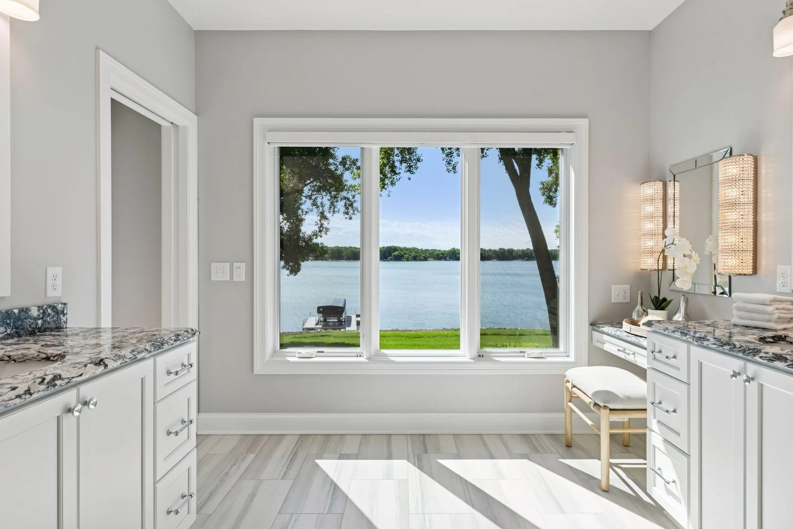 Master bath views