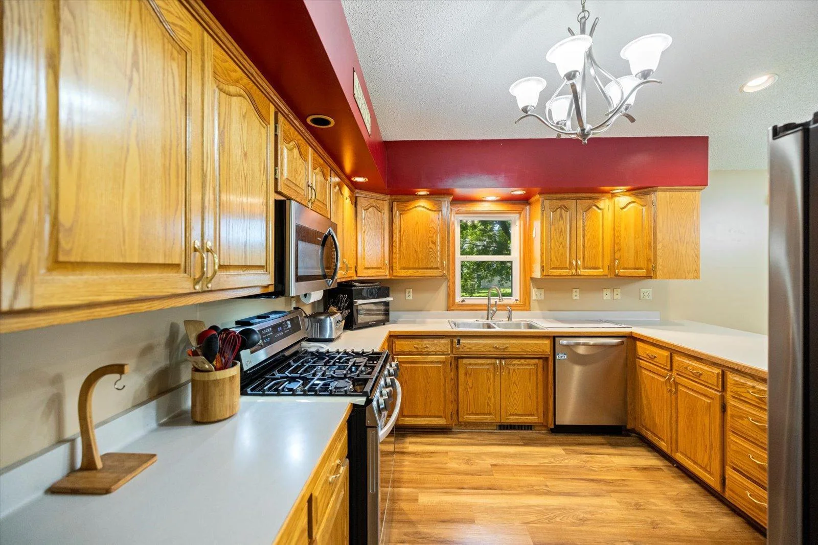 spacious kitchen