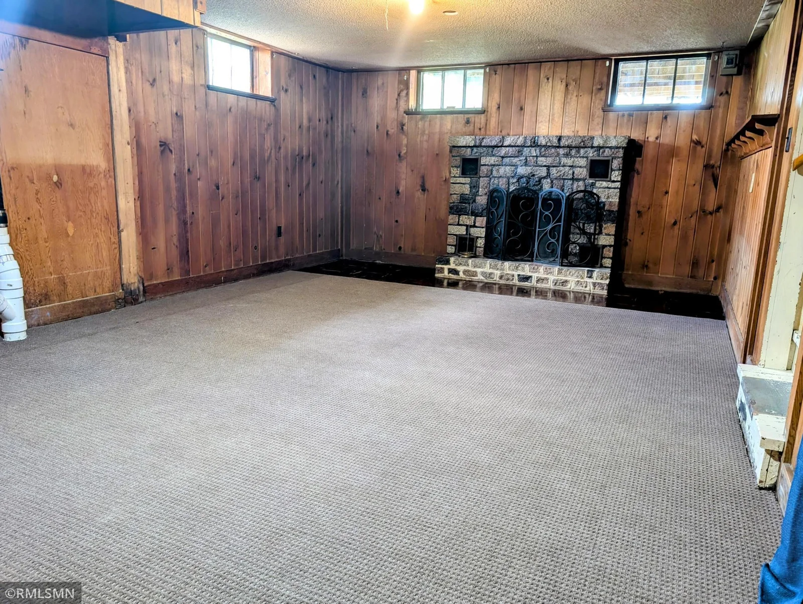 Lower level family room