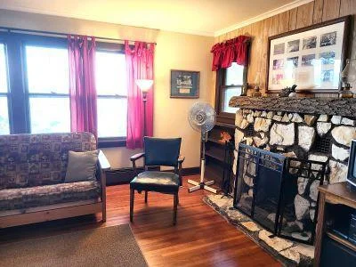 Fireplace not used
