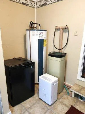 Shower room with utilities