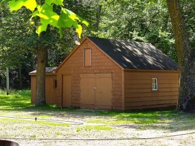 Garage side view