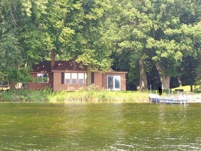 front view  on lake