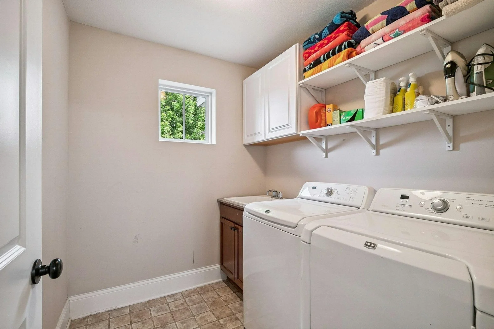 Upstairs Laundry Room