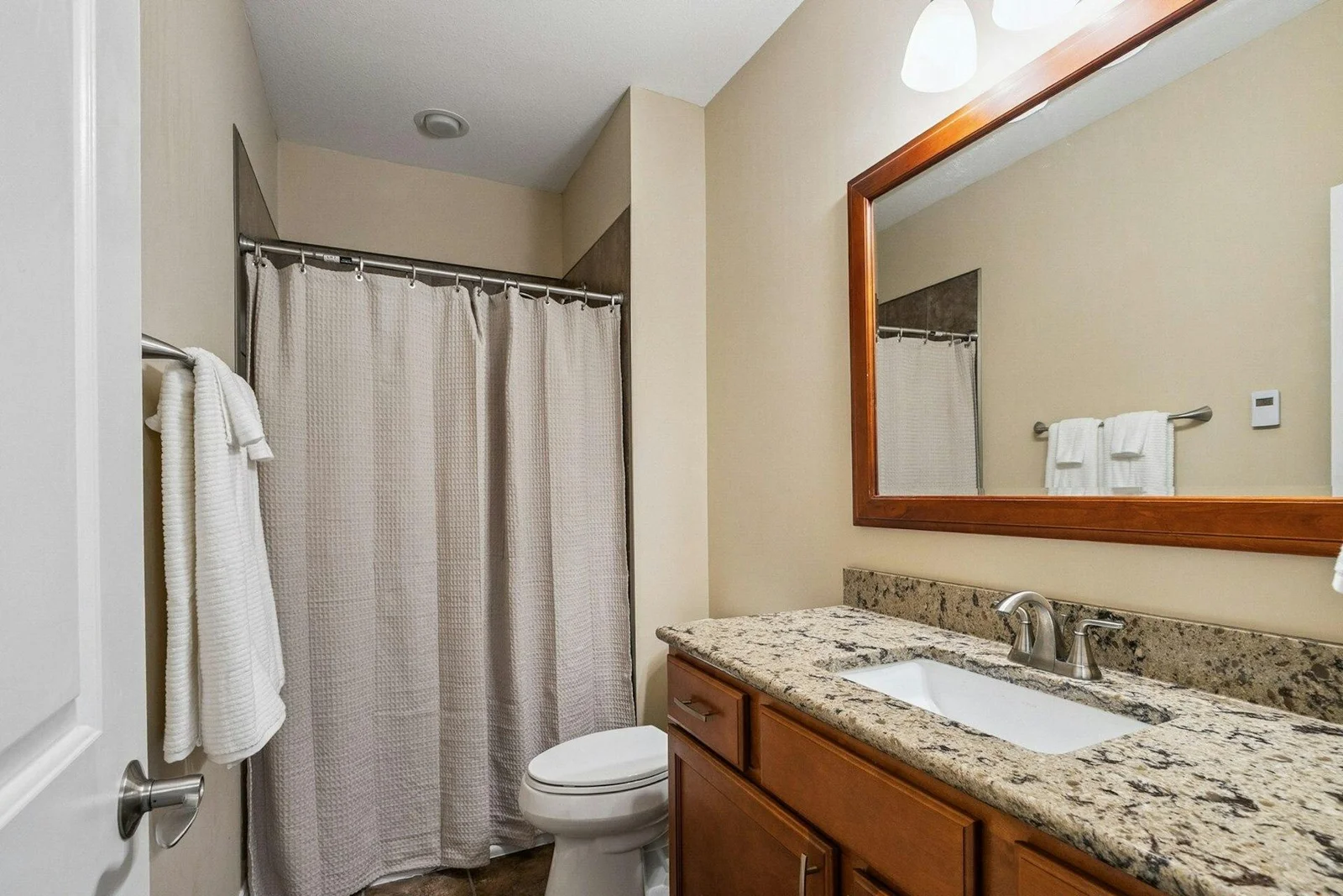 3/4 Bath in lower level