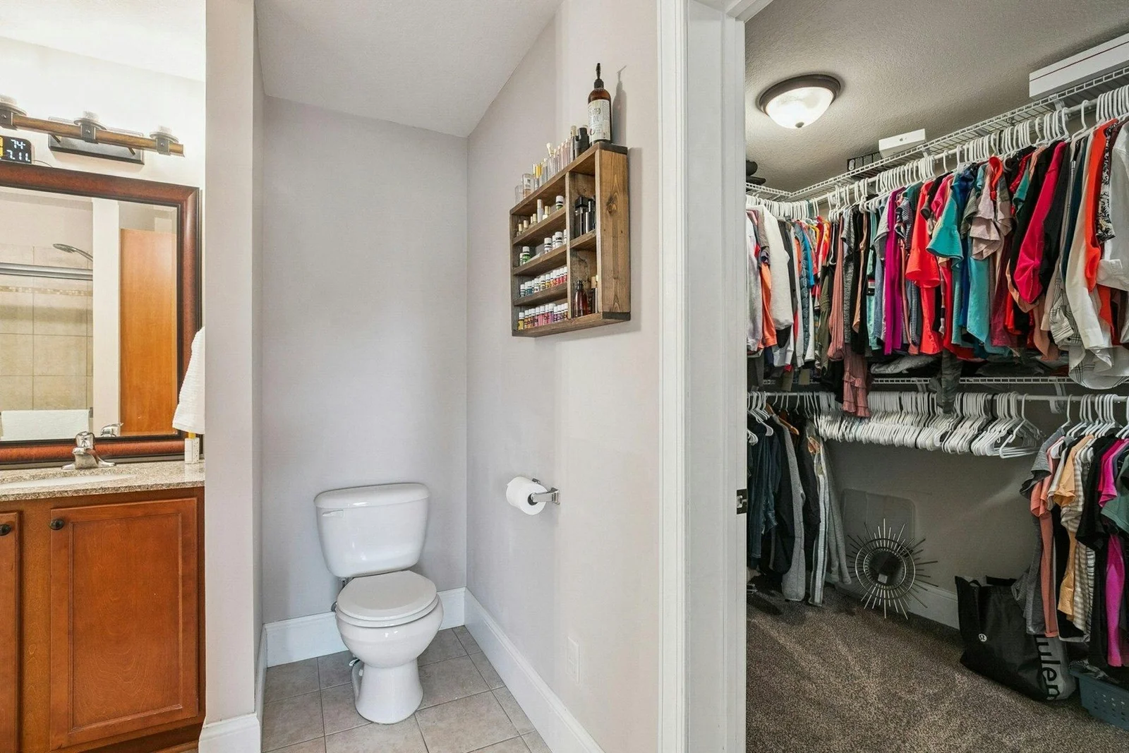 Primary Walk in Closet