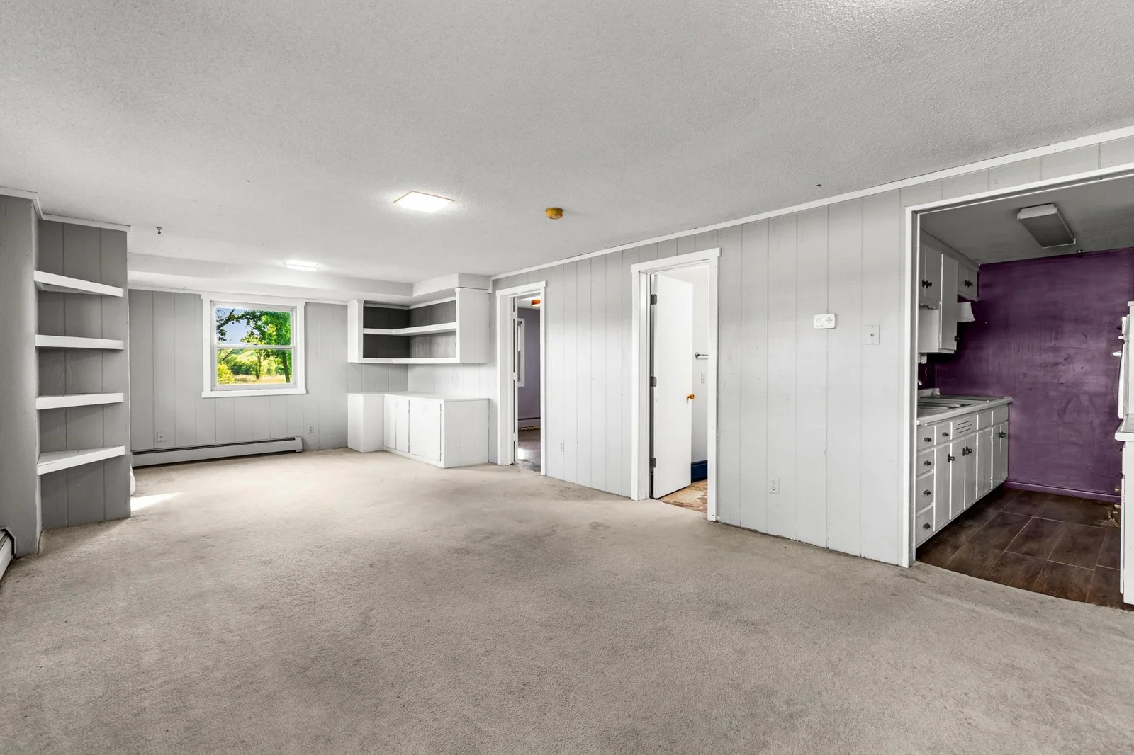 House-Lower level walkout one-bedroom apartment