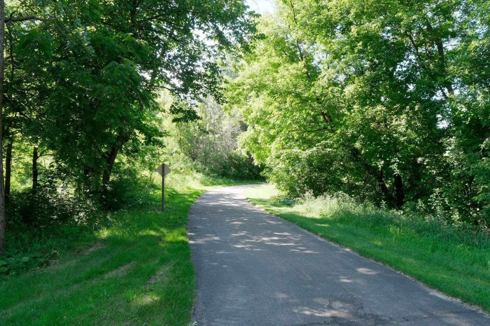 Access to park Trails across street from farm