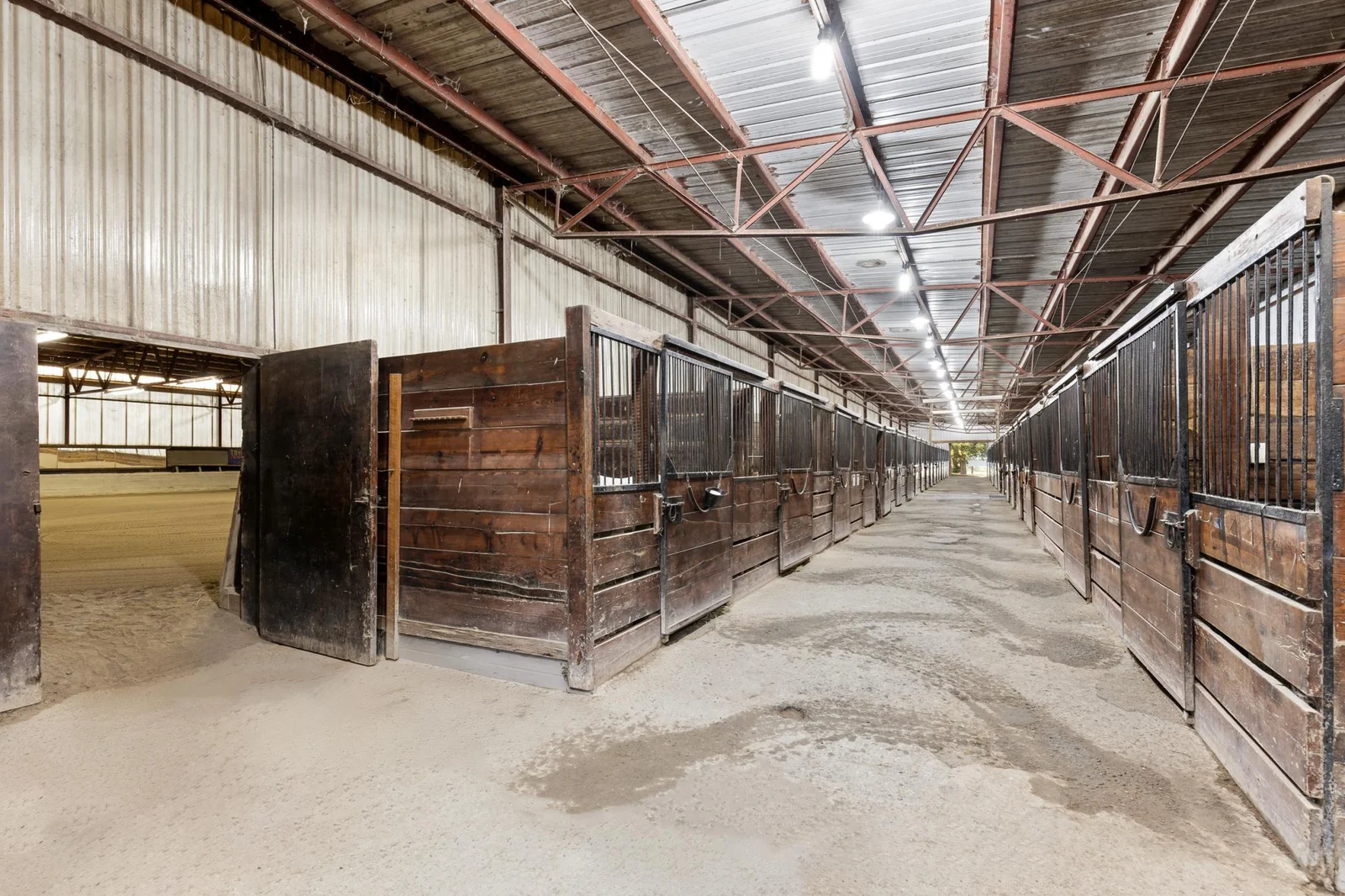 South Aisle with access to Indoor Arena