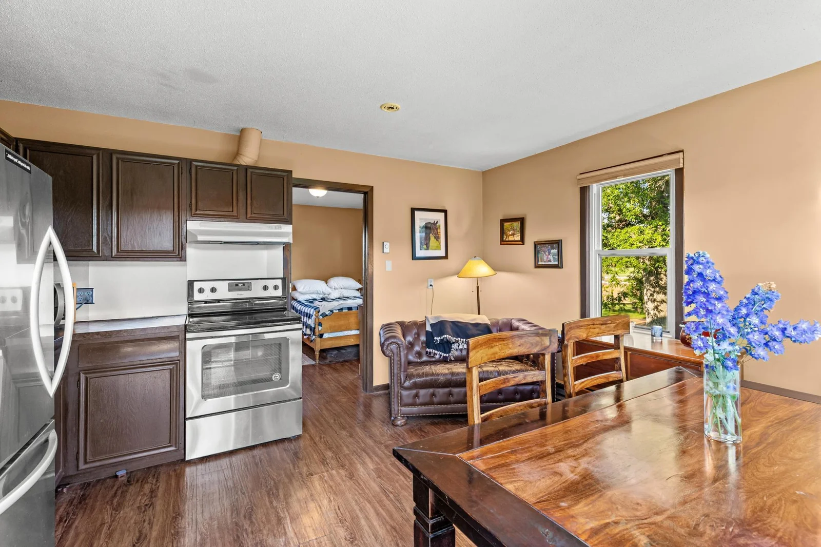 Interior of one of the 4 Plex units