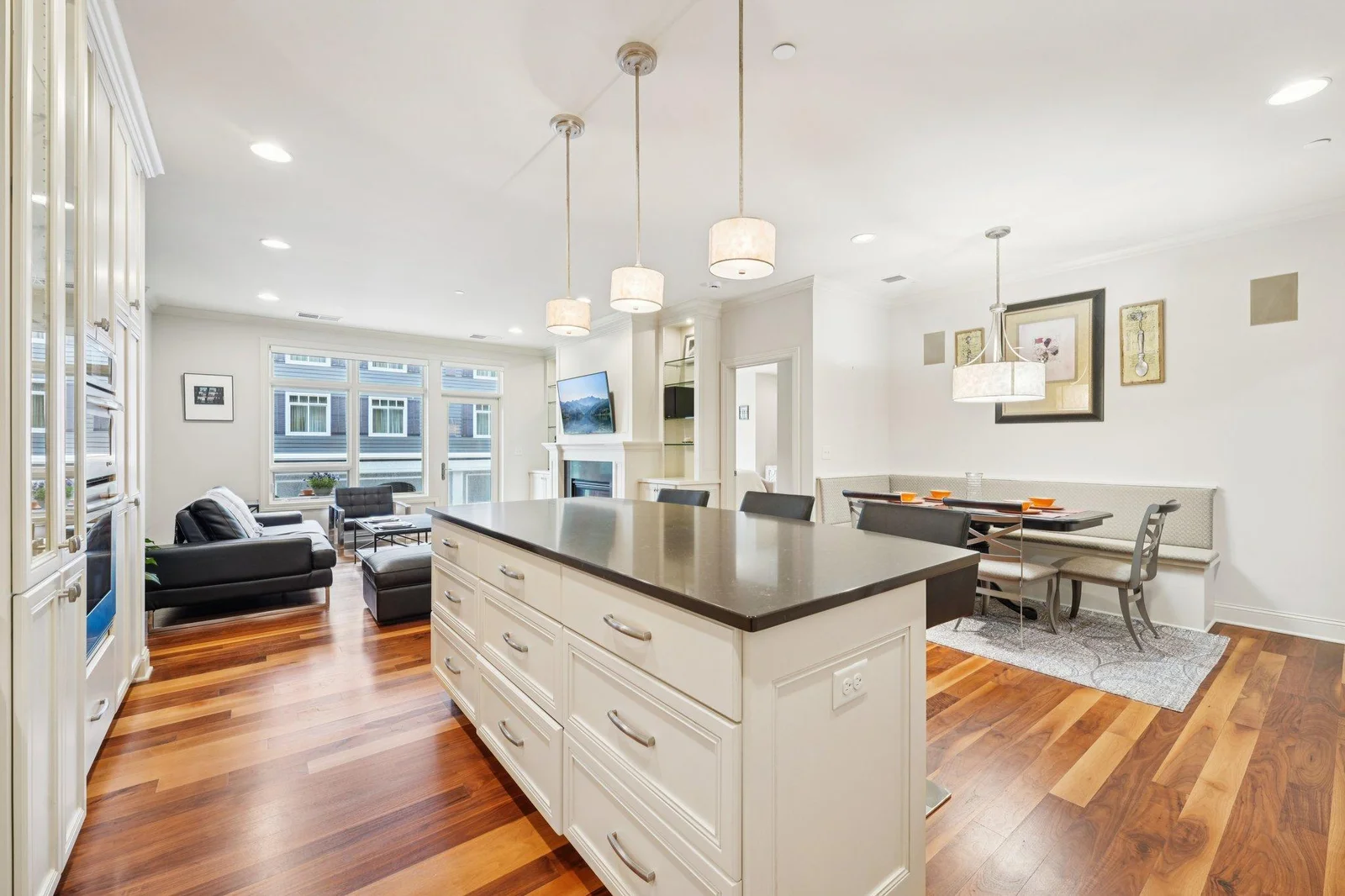 Large kitchen island