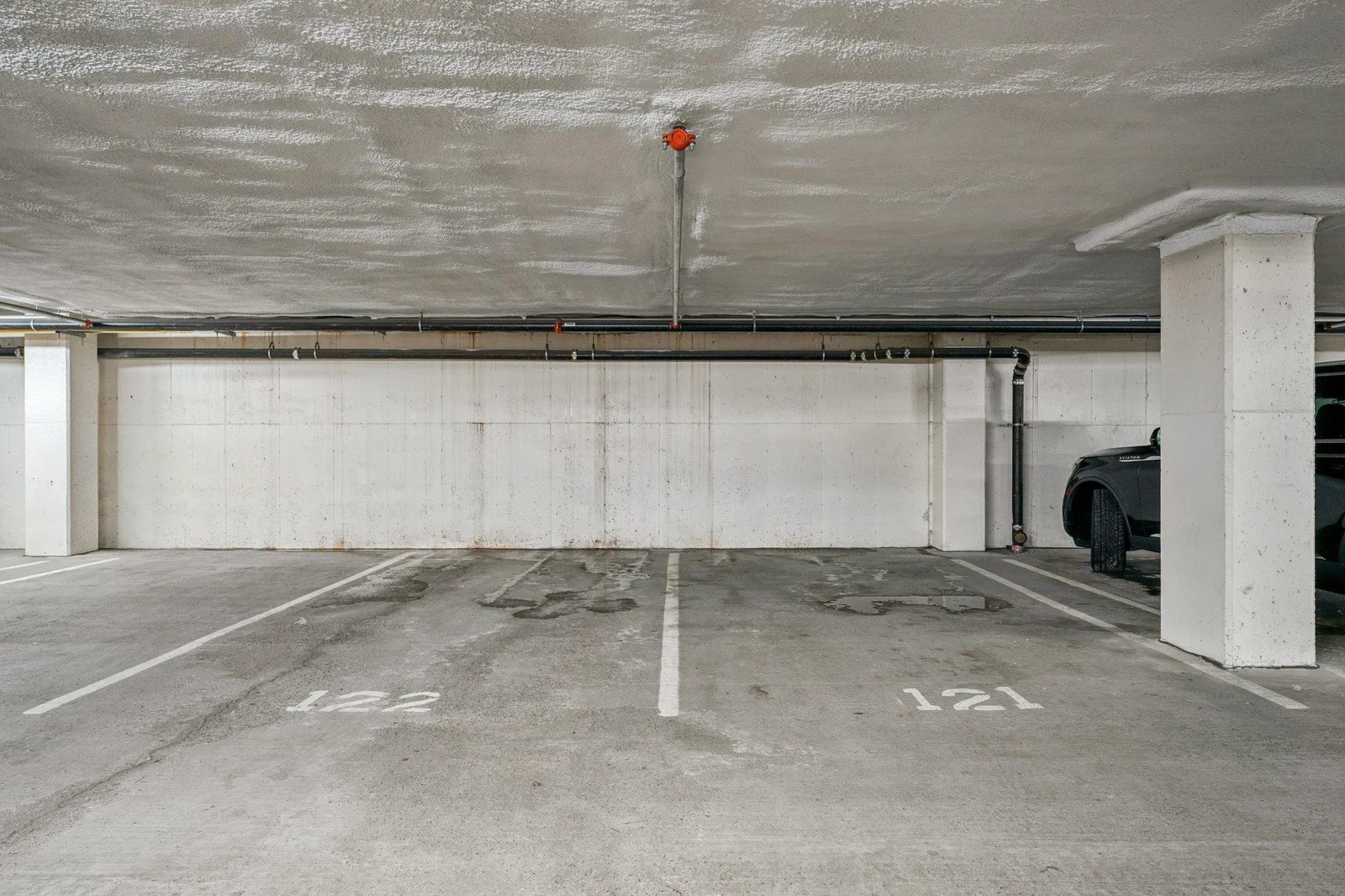 Parking spaces