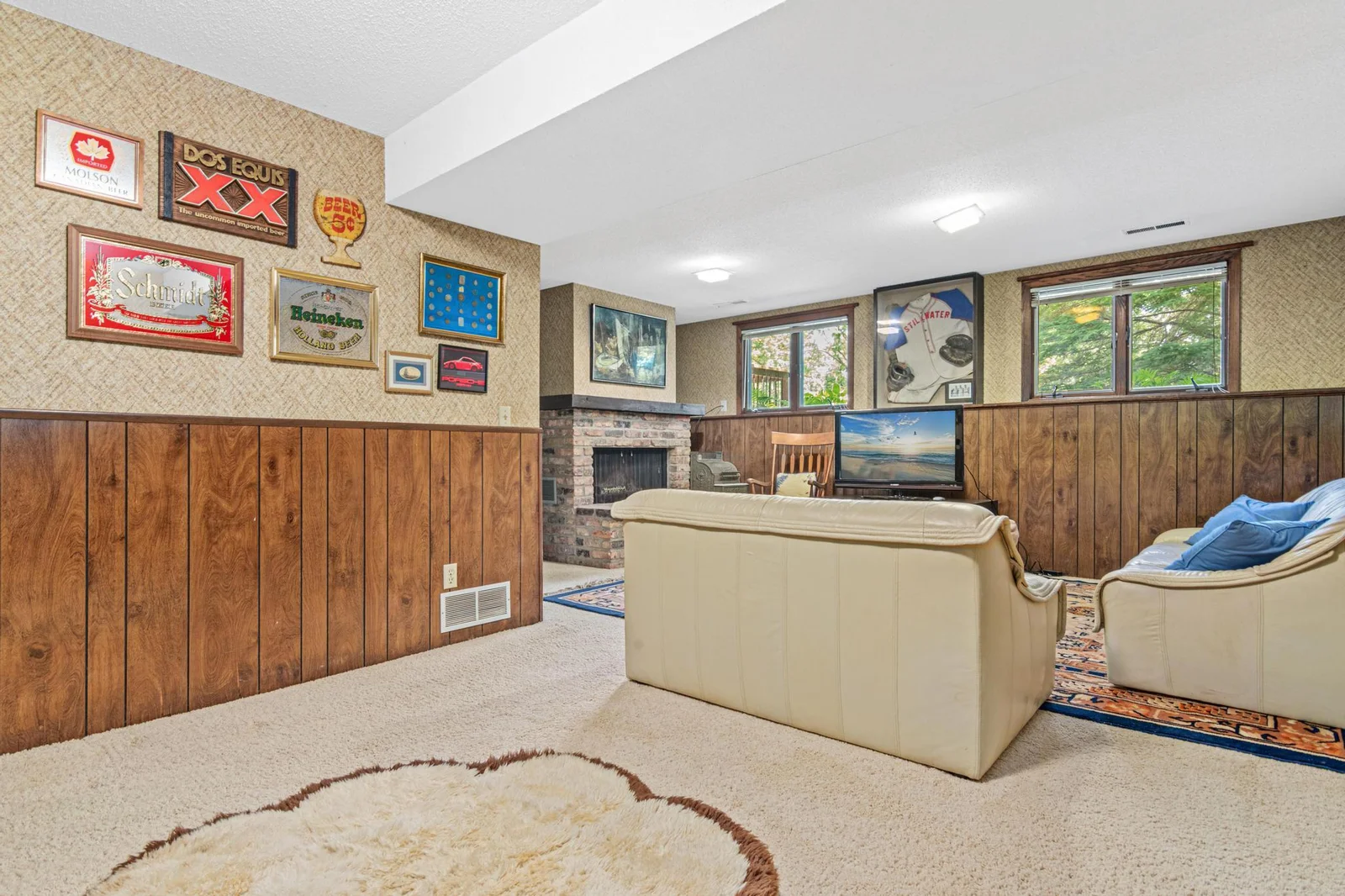 Spacious Lower Level Family Room!