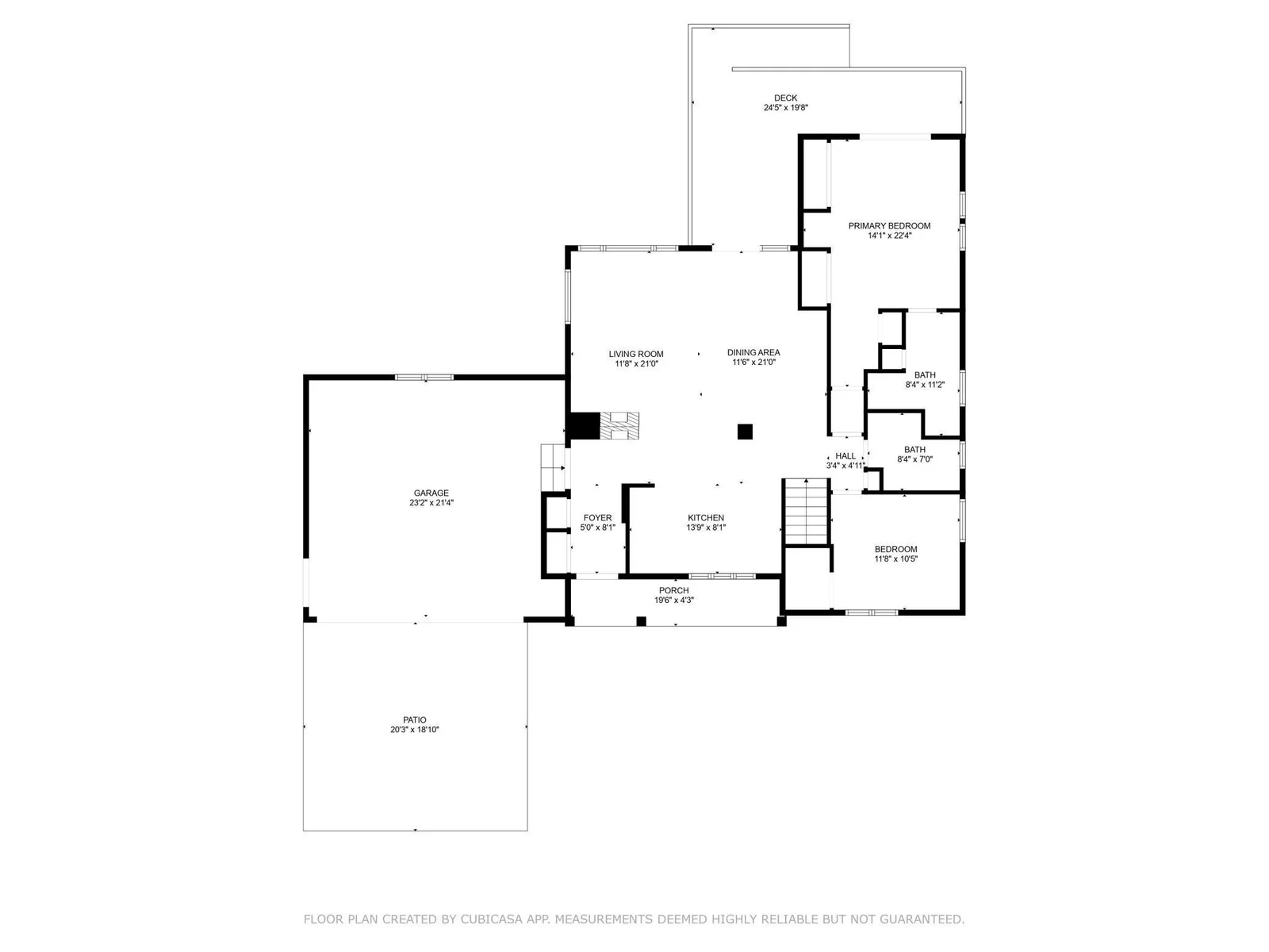 Current main floor plan