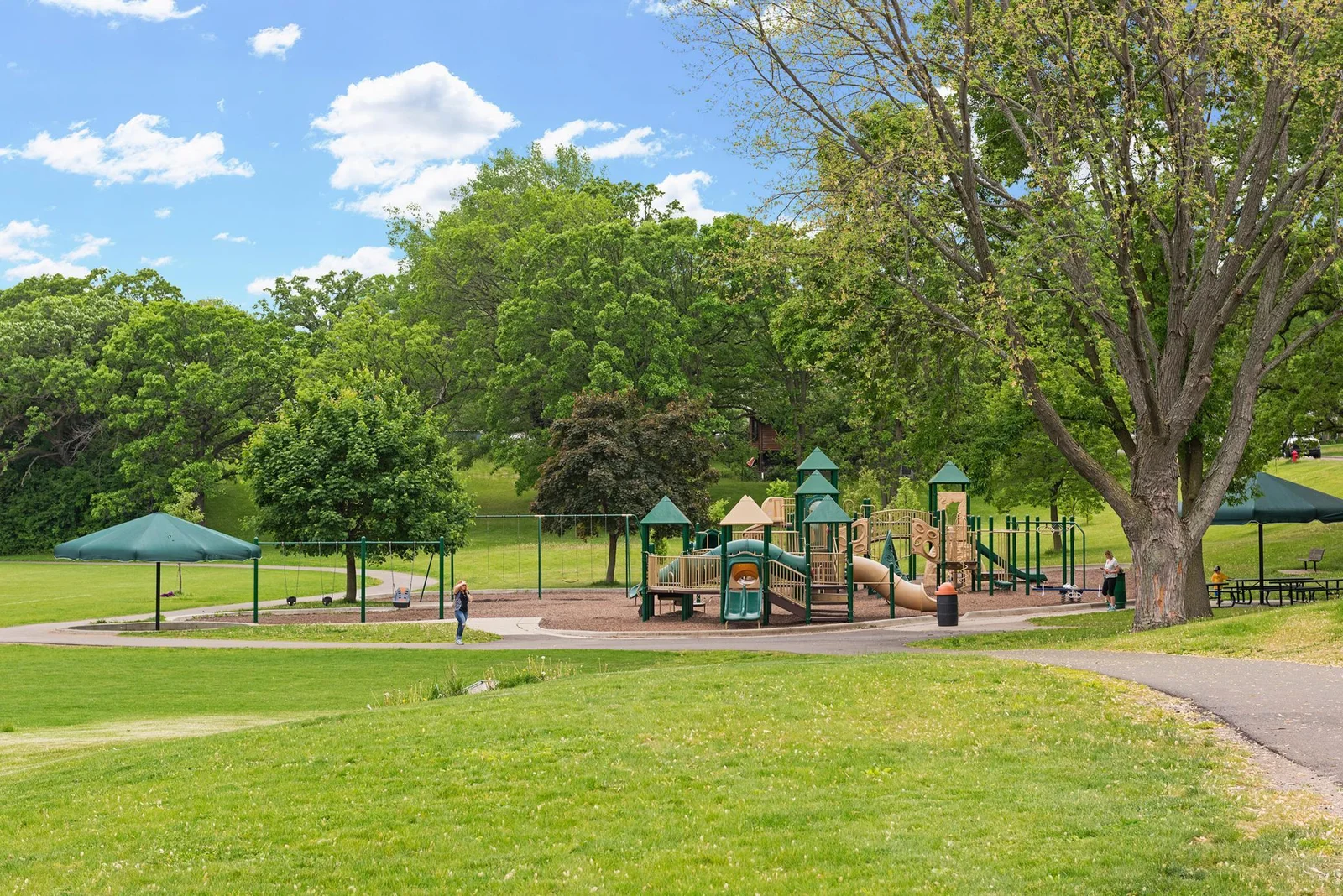 Pamela Playground is just 1 block away