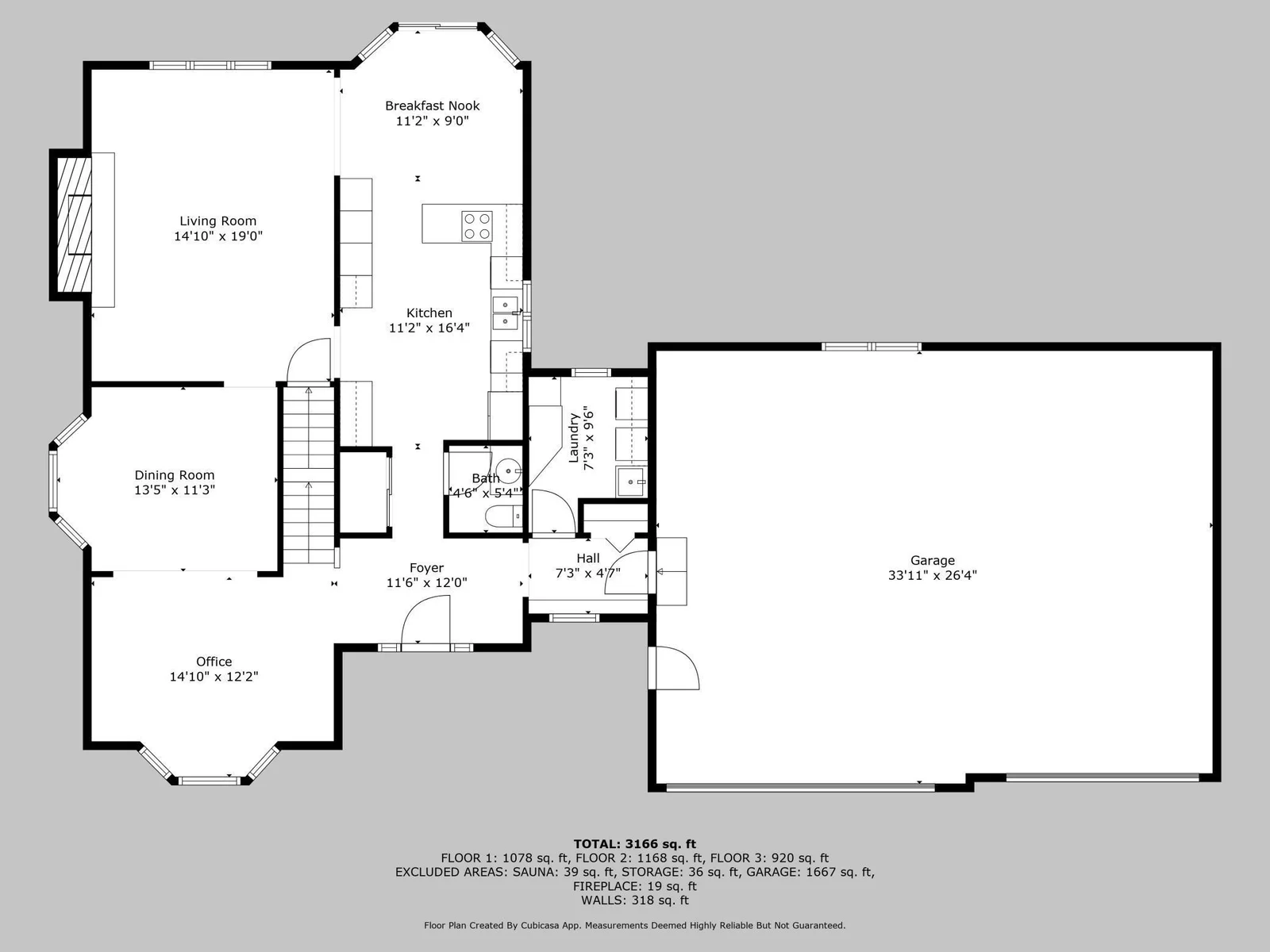 Main Level Floorplan