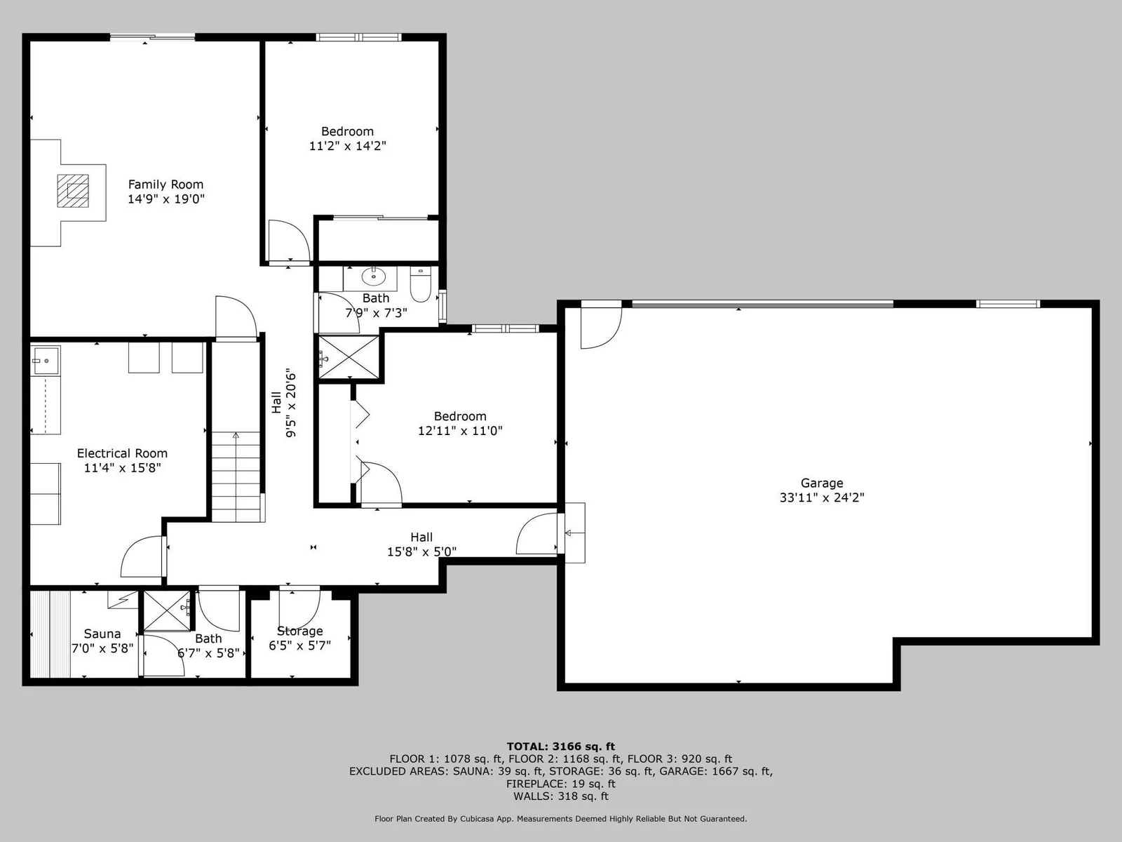 Lower Level Floorplan