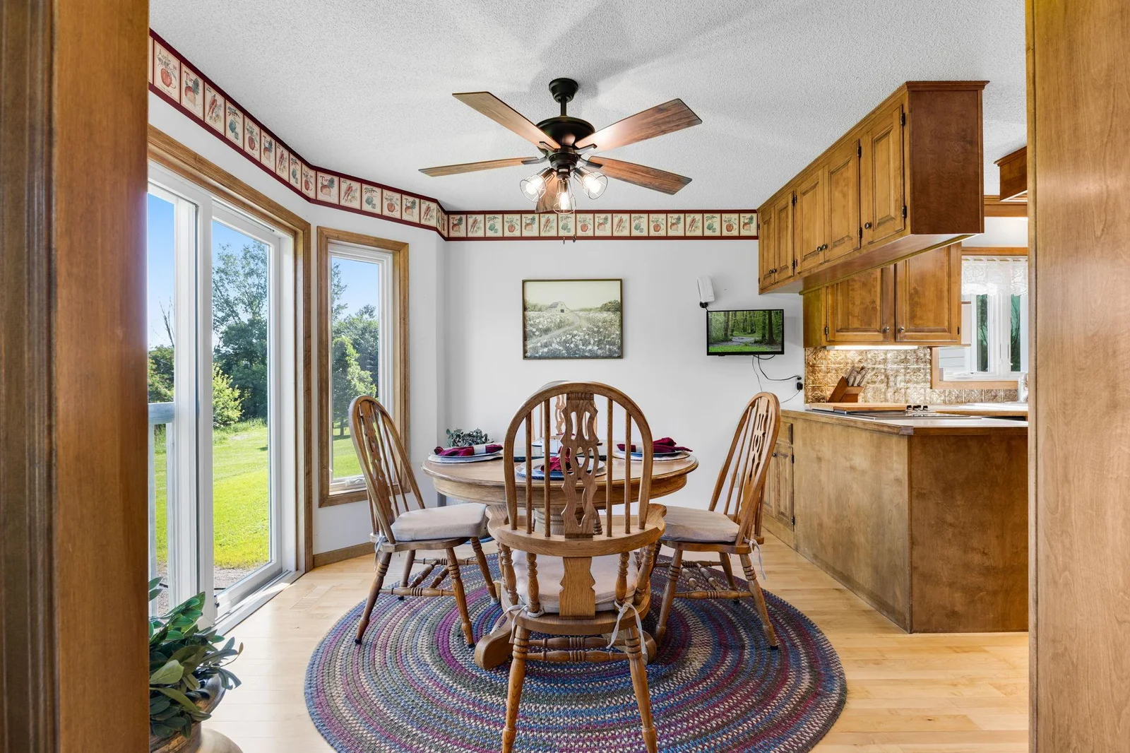 Informal dining room