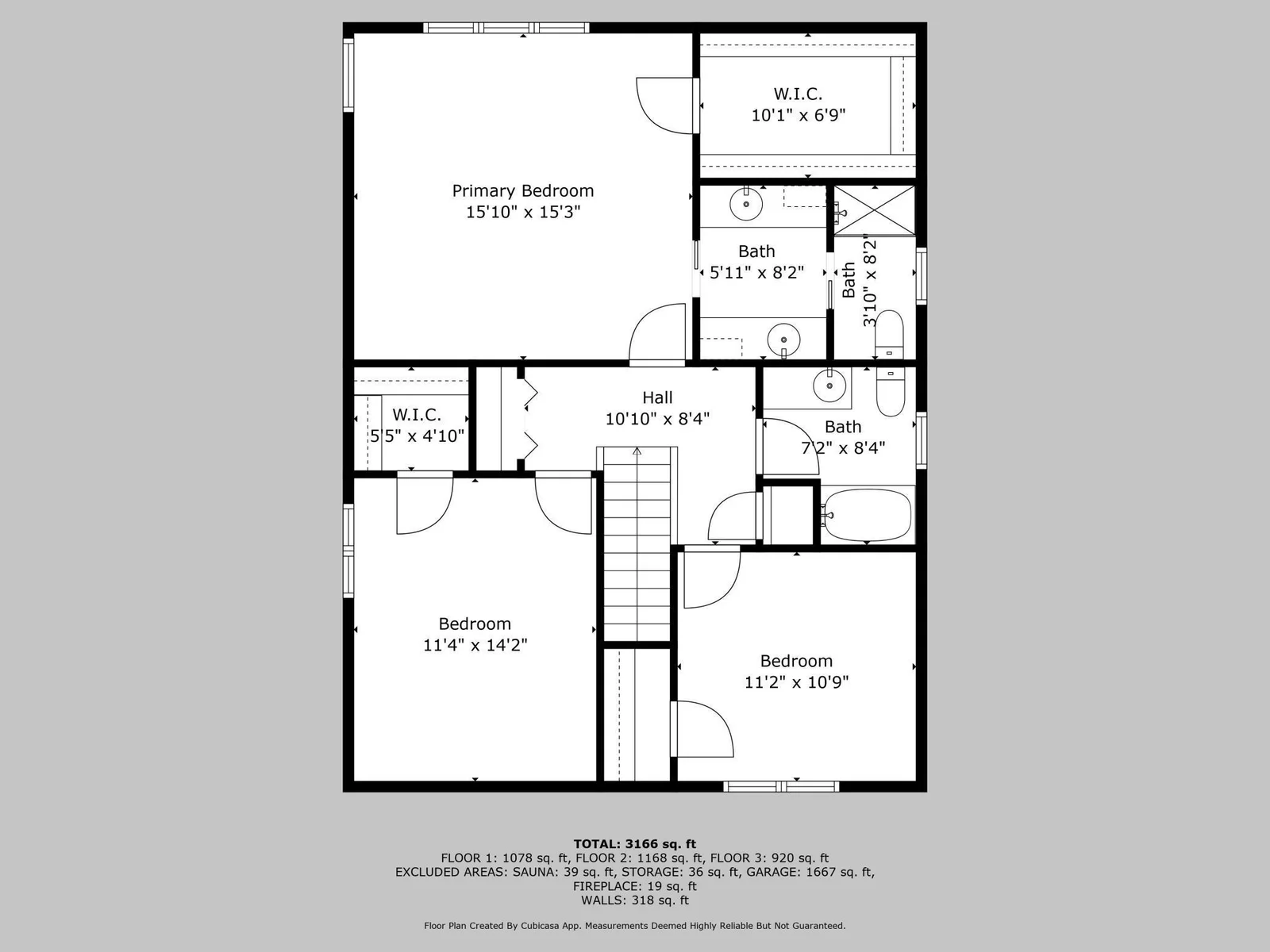 Upper Level Floorplan