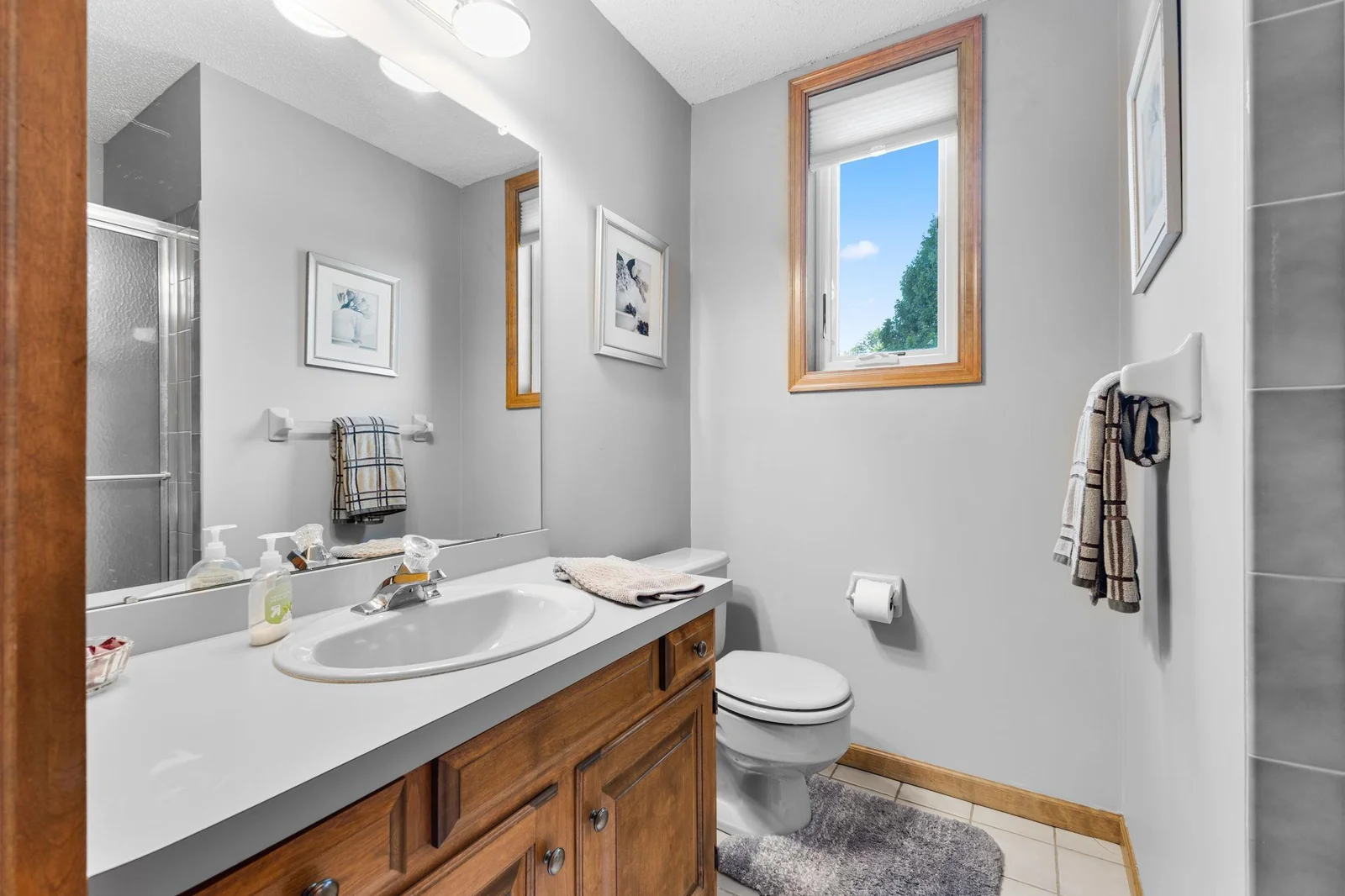 Lower Level 3/4 bathroom