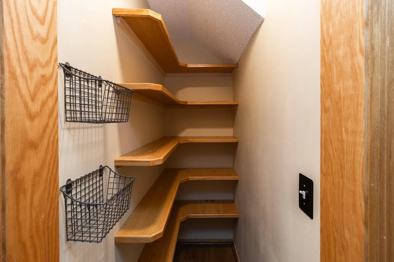 Custom built pantry