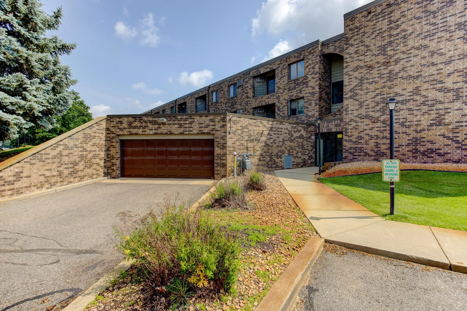 Garage entry
