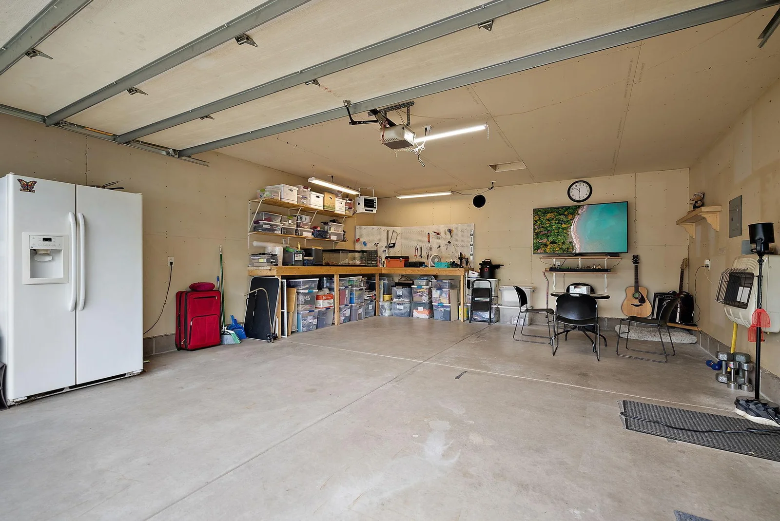 Heated garage
