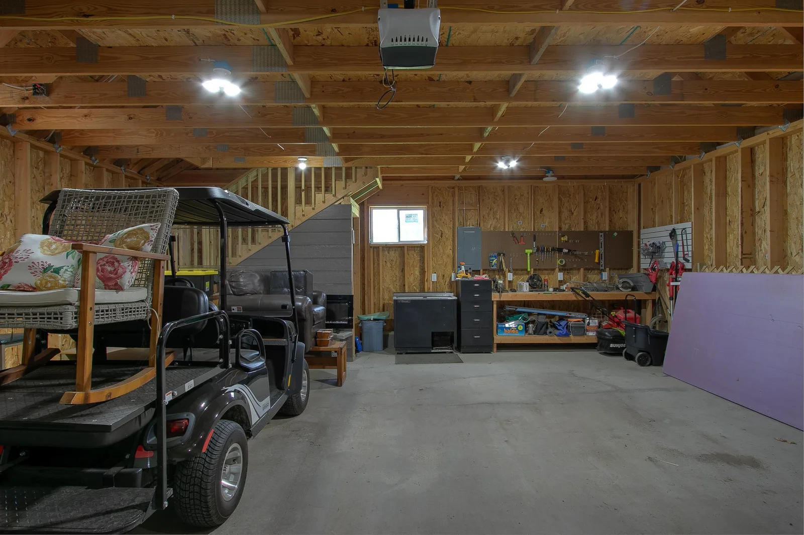 Plenty of storage space