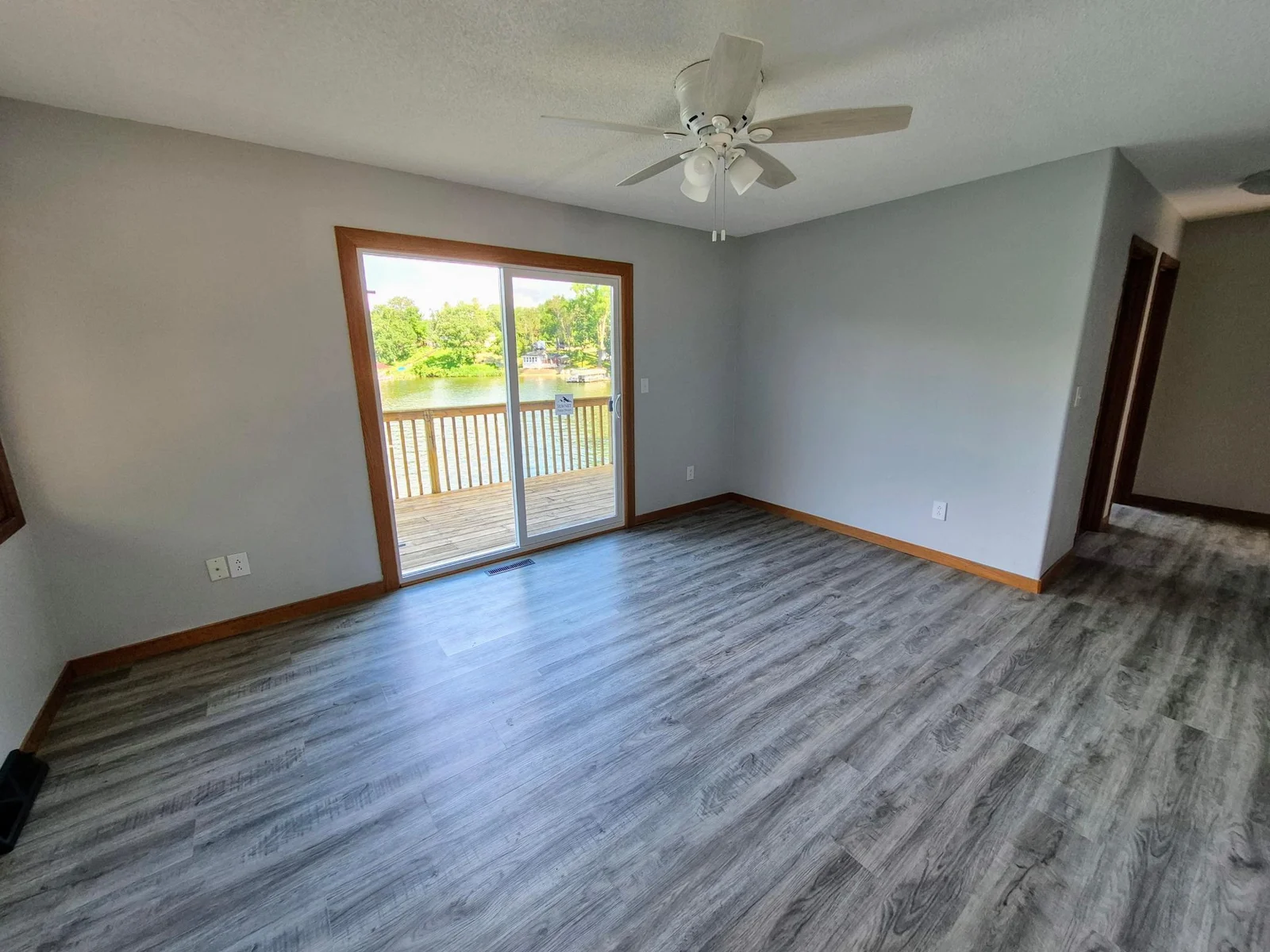 Living Room and Deck