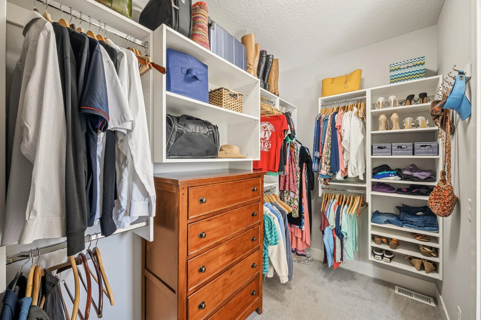 Large walk in closet