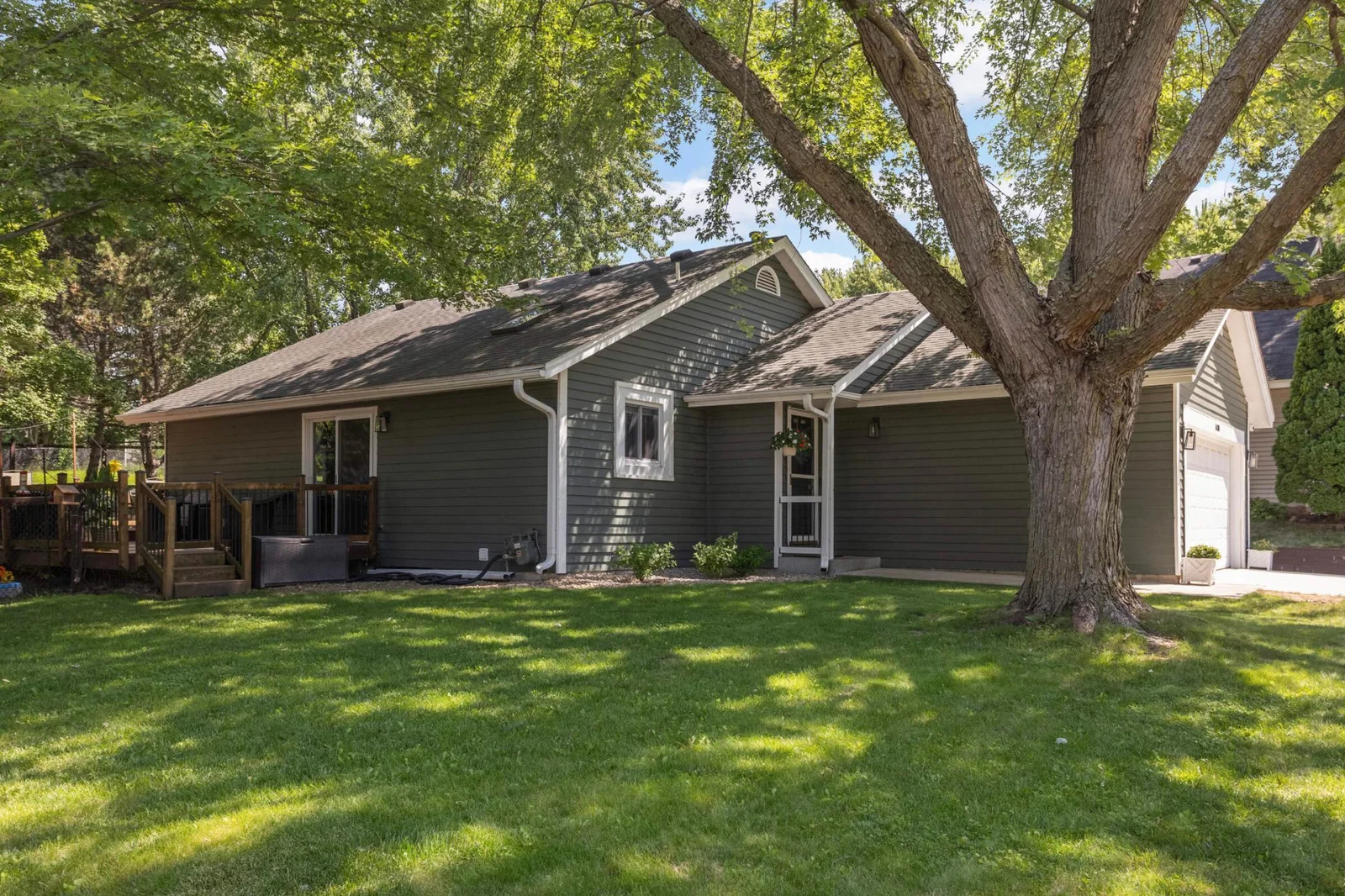Desirable corner lot home in mature neighborhood.