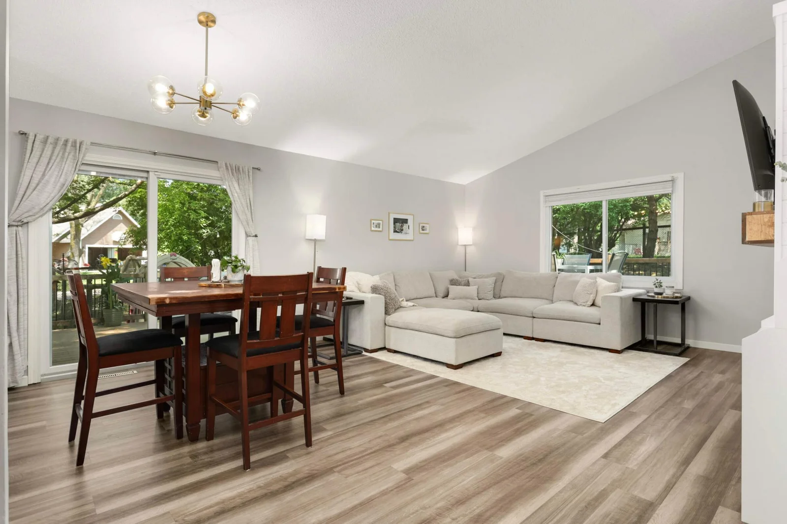 Open concept living!