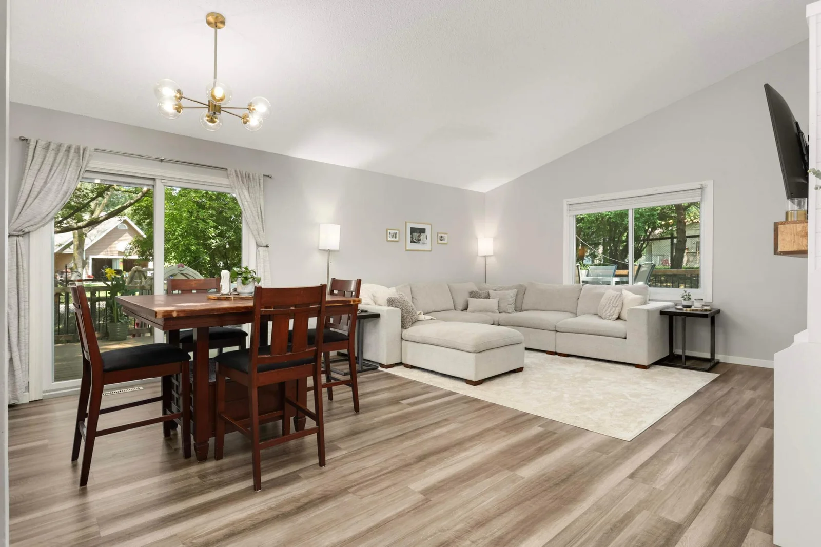 Open concept living!